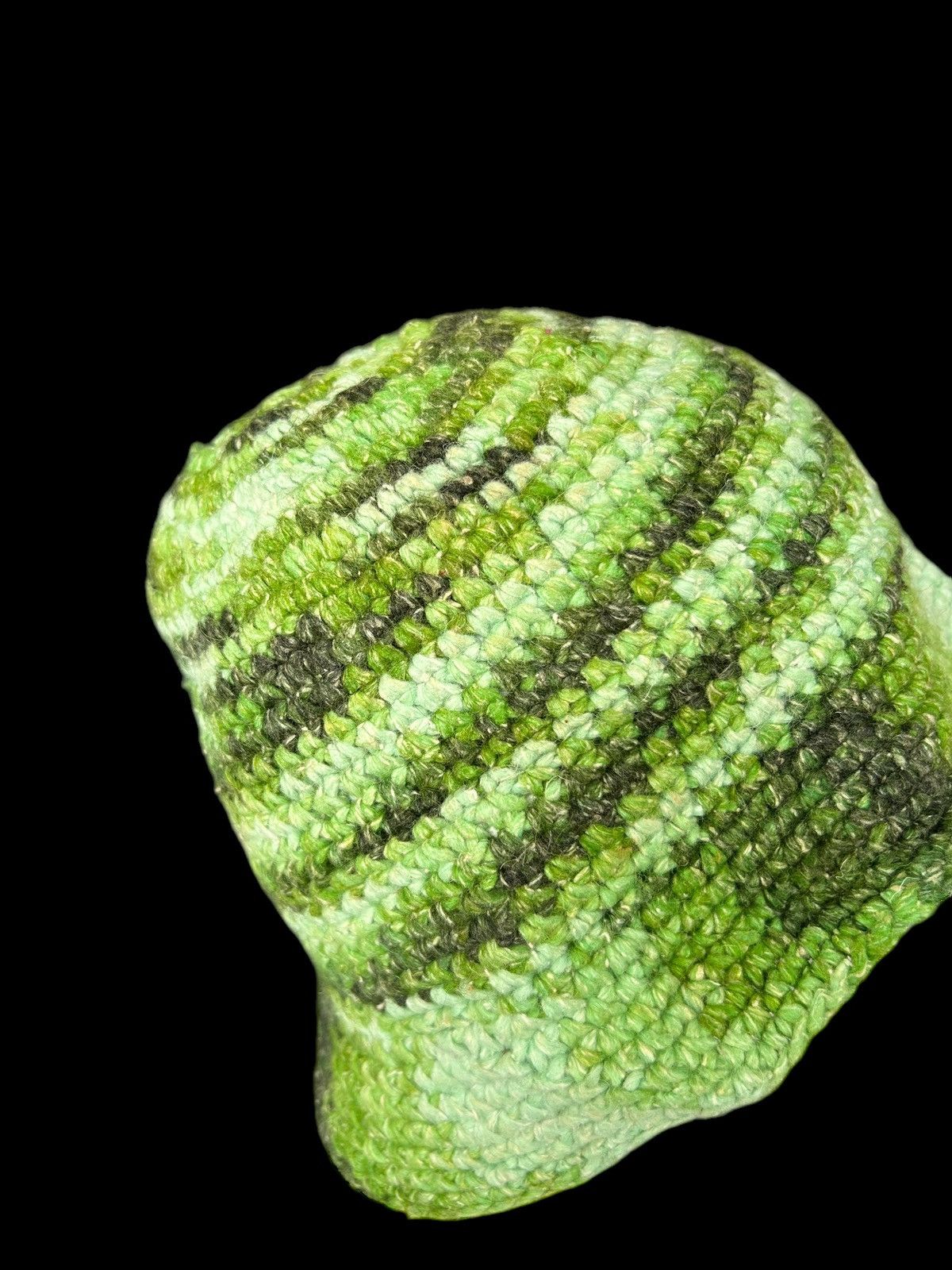 Japanese Brand × Kapital × Vintage Crochet Knitted Handmade Rare Design Hats ☠️☠️ Size ONE SIZE - 4 Thumbnail