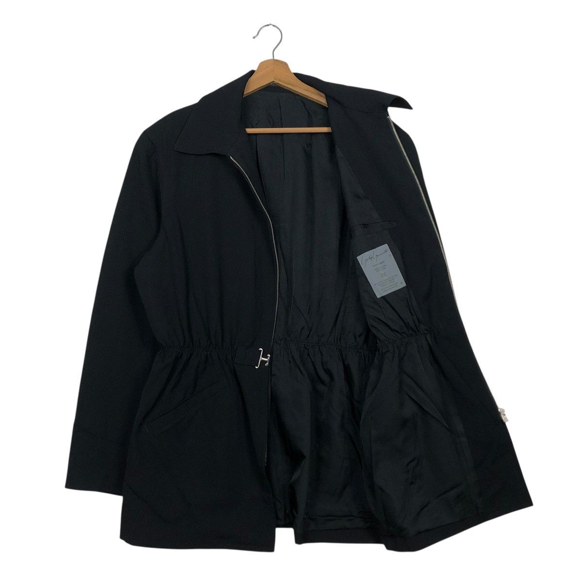 Yohji Yamamoto 🔥RICH BLACK VINTAGE 80’s YOHJI YAMAMOTO POUR HOMME BUCKLE M Size US M / EU 48-50 / 2 - 9 Thumbnail