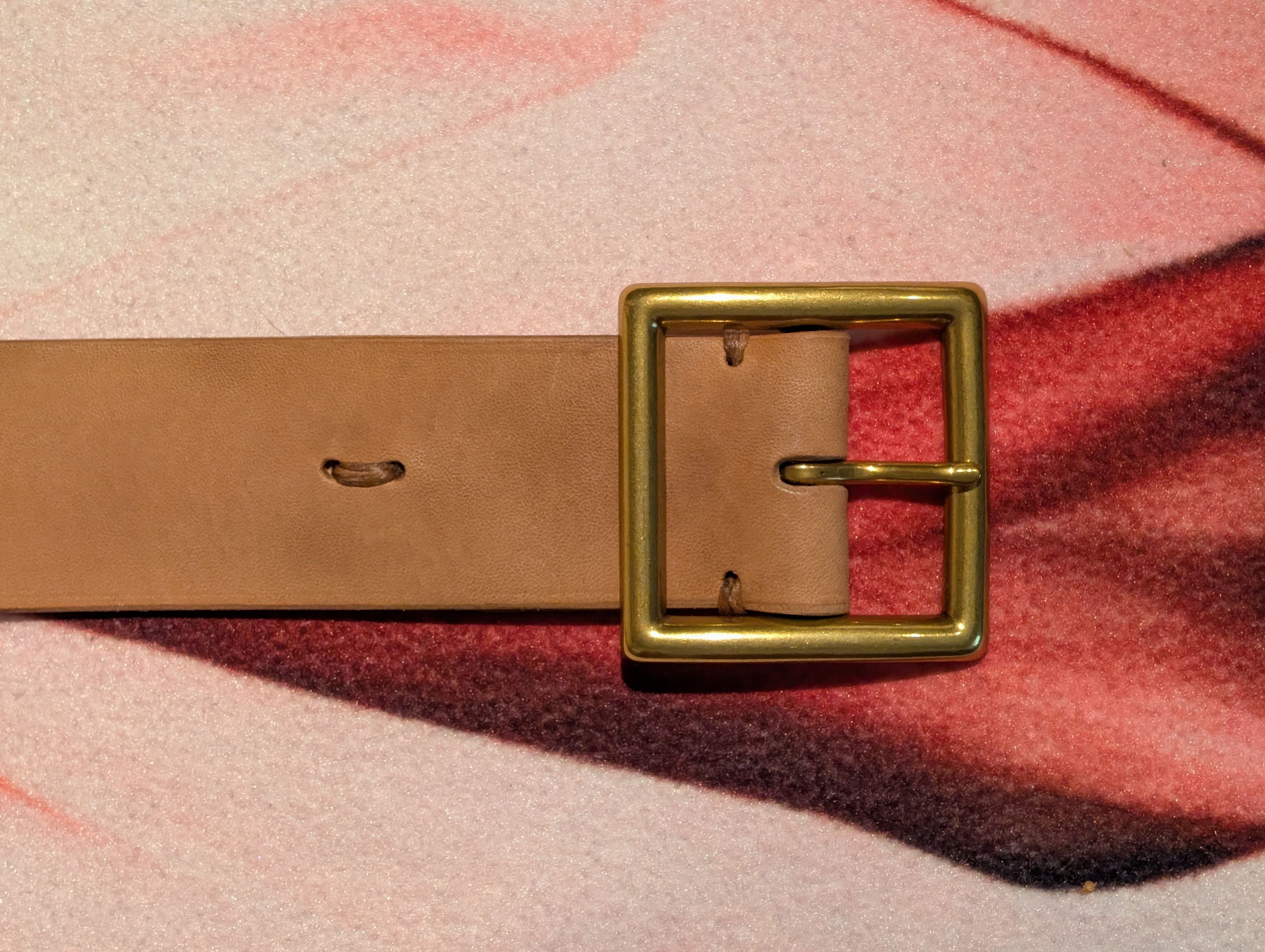 Visvim Plain Belt 40mm Size 30 - 7 Thumbnail