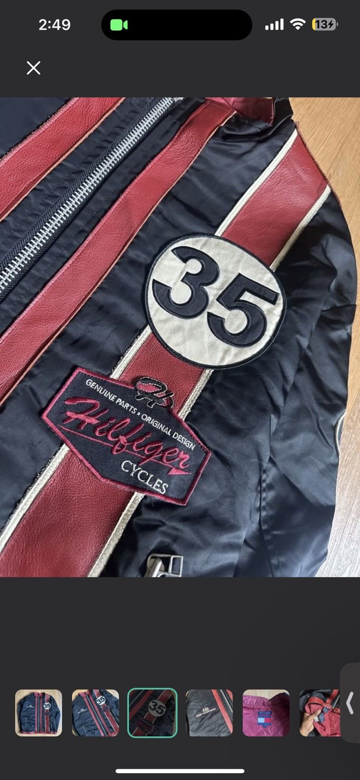Tommy Hilfiger Tommy Hilfiger Racing Jacket Size US XL / EU 56 / 4 - 3 Thumbnail
