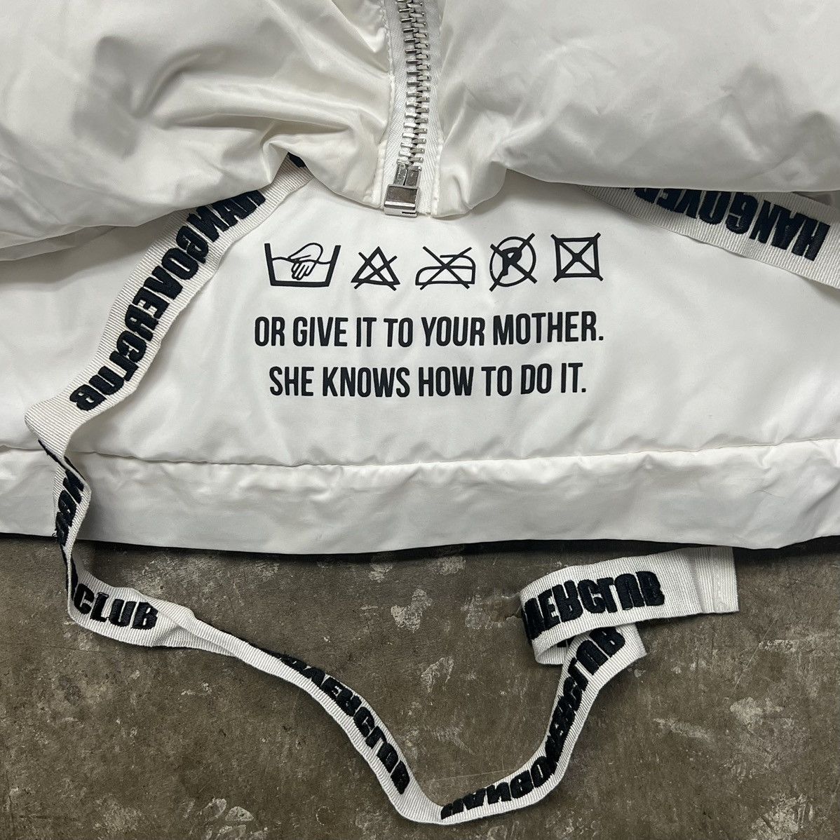 Khrisjoy Khrisjoy x Hangover Club Cropped Oversized Down Jacket Size US M / EU 48-50 / 2 - 2 Thumbnail