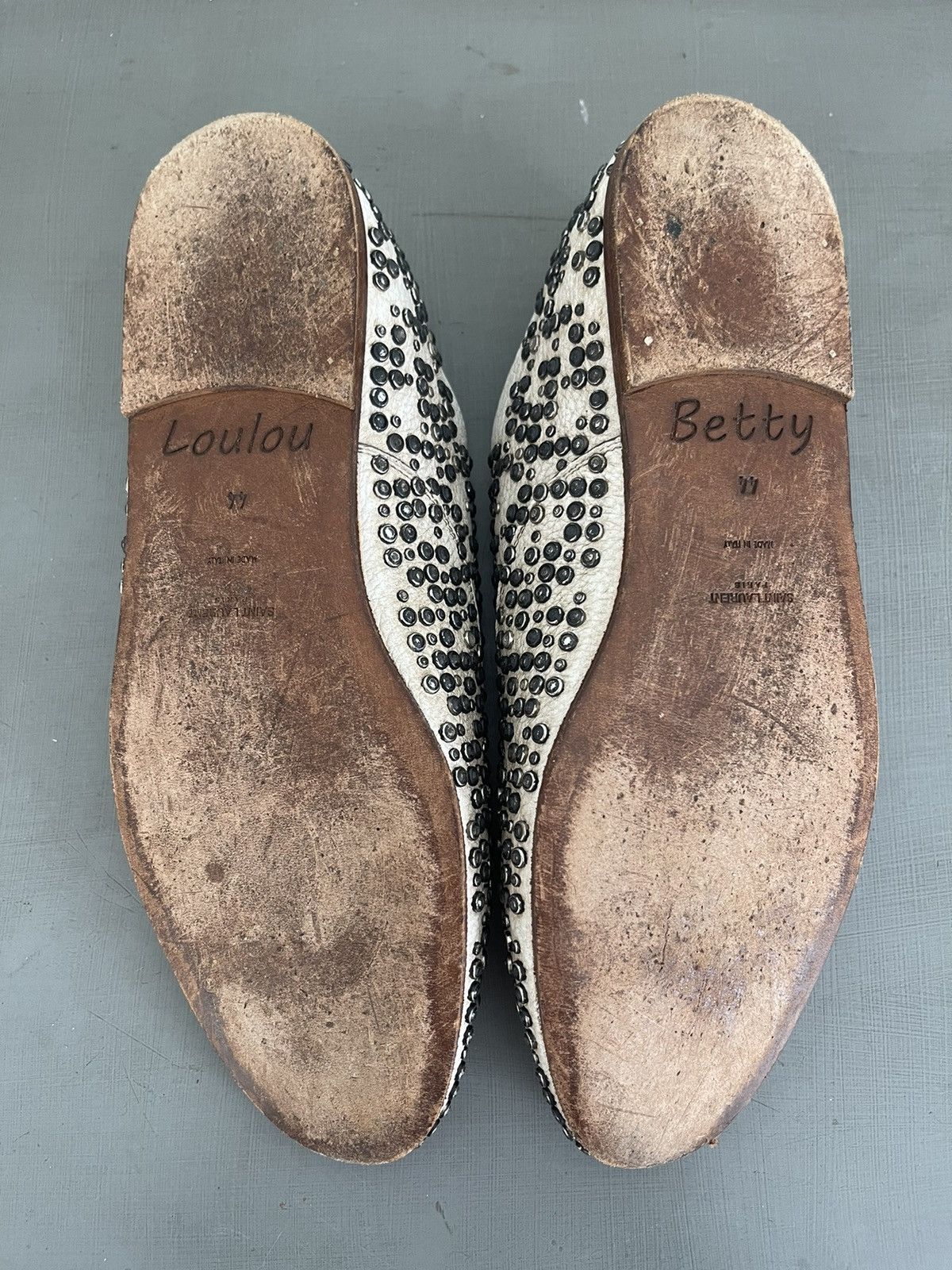 Saint Laurent Paris × Yves Saint Laurent Saint Laurent Leather Derby - Betty and Loulou Size US 11 / EU 44 - 5 Thumbnail
