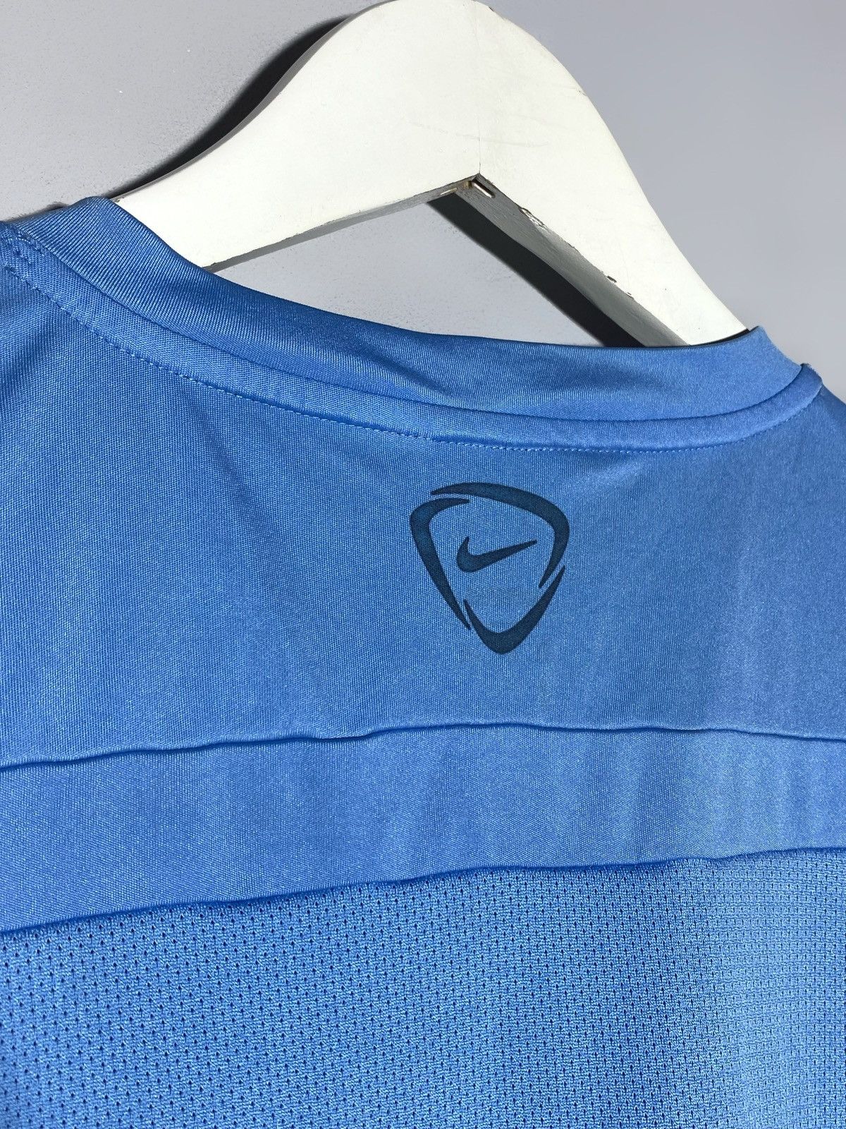 Nike 🔥 NIKE MANCHESTER CITY ETIHAD Y2K SOCCER DRIP JERSEY Size US XXL / EU 58 / 5 - 11 Thumbnail