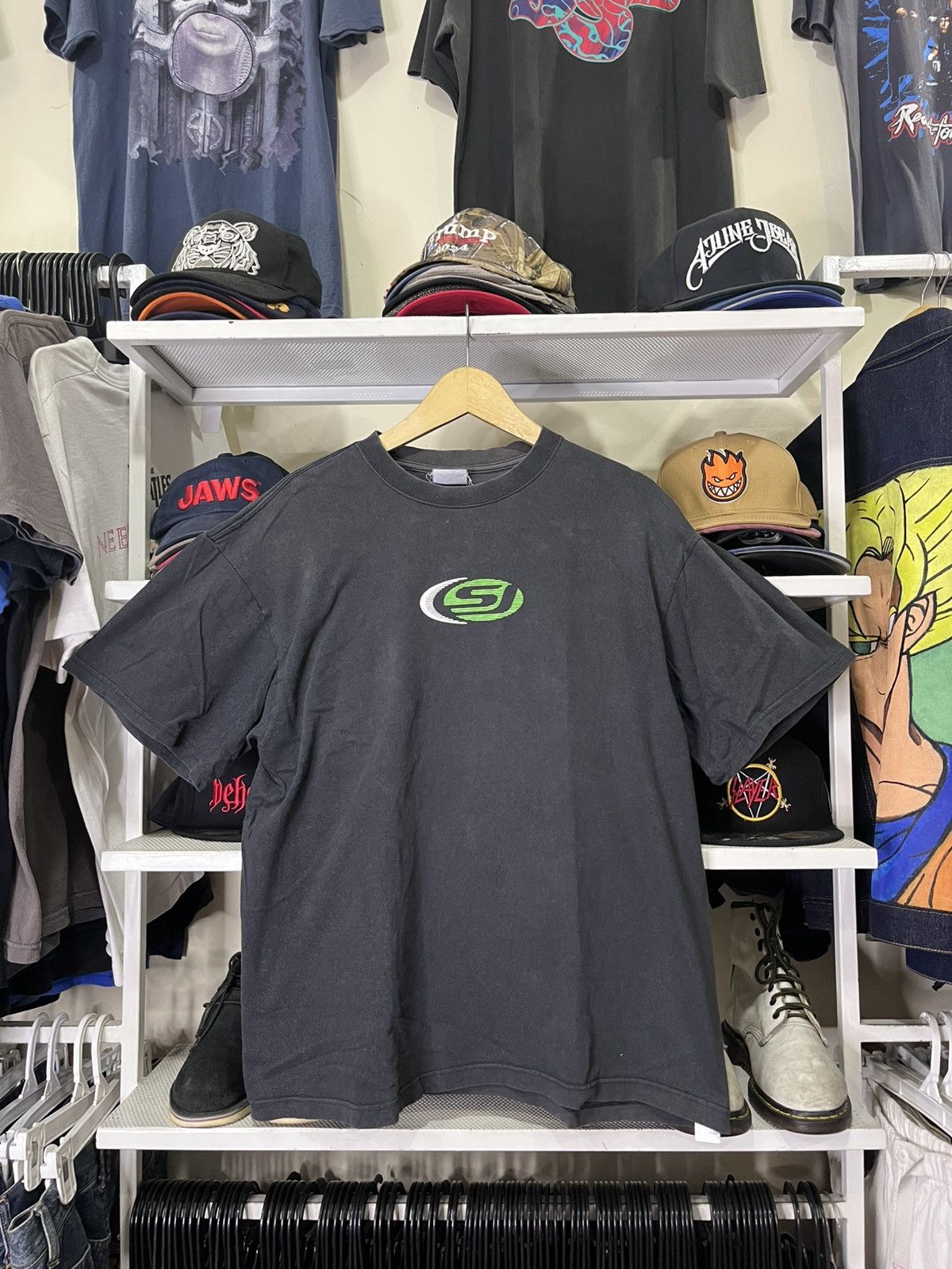 Vintage Stained Sport Tee (GREEN) Size US XL / EU 56 / 4 - 1 Thumbnail
