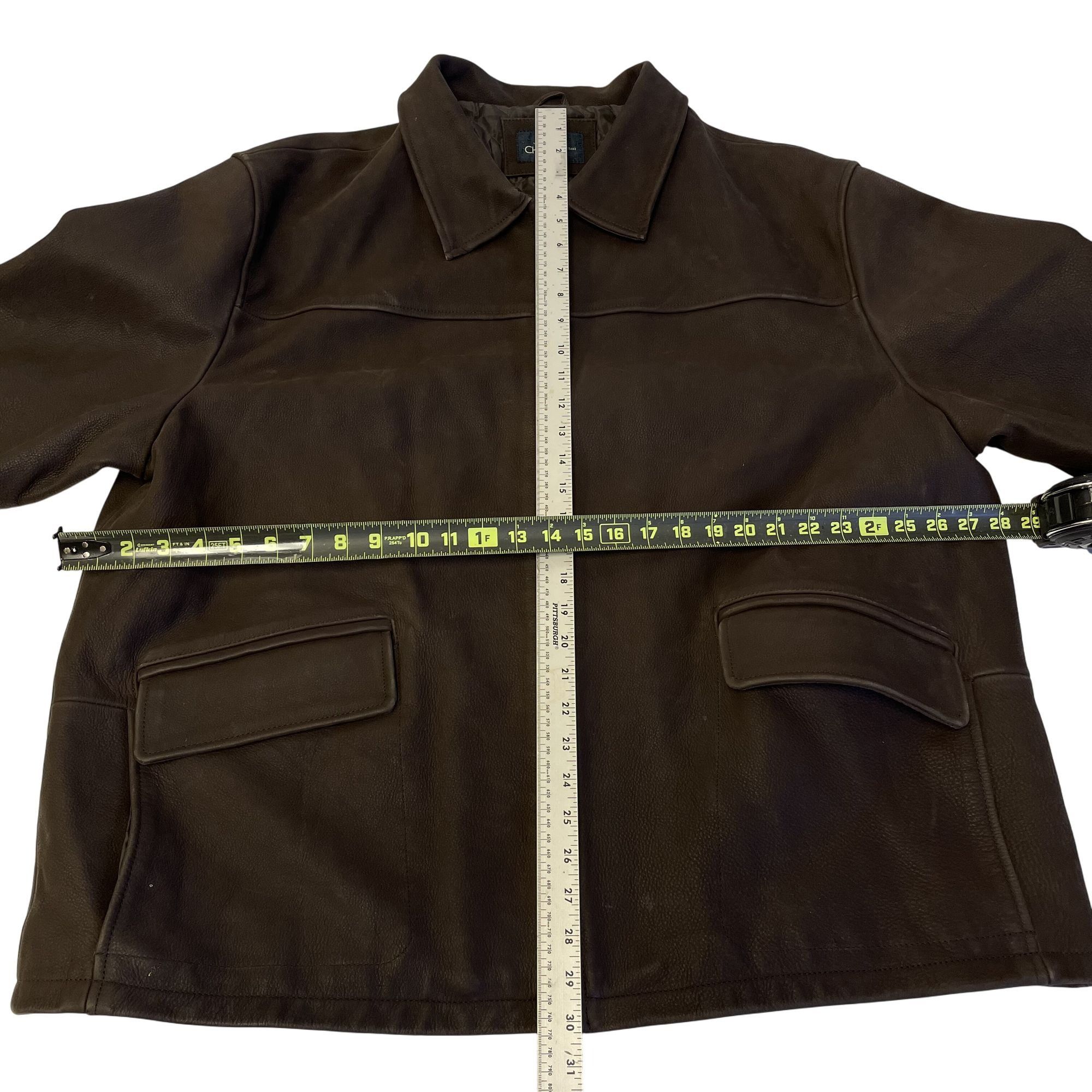 Cherokee Vtg Cherokee ULTRA SOFT Leather Coat Casual Jacket Size US XXL / EU 58 / 5 - 9 Thumbnail