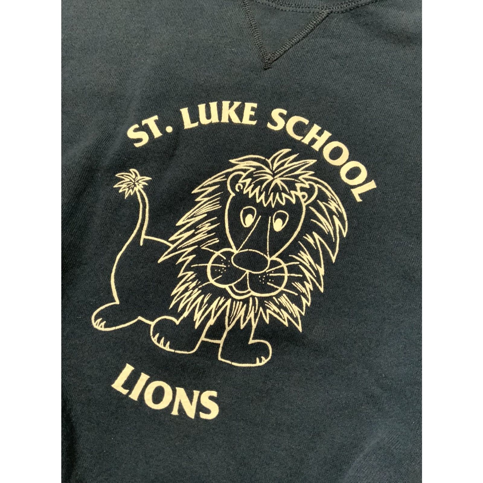 Soffe VINTAGE 90s Soffe Fleece Lions School Crewneck Sweatshirt Navy Blue XL Men Size US XL / EU 56 / 4 - 5 Thumbnail
