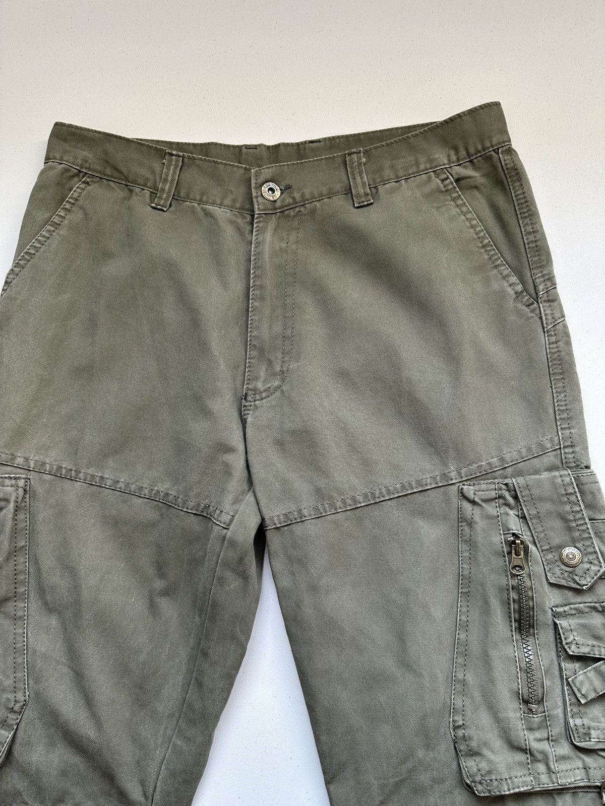 Japanese Brand Vintage Y2k Baggy Cargo Pants Avant Garde If Six Was Nine Size US 32 / EU 48 - 8 Thumbnail
