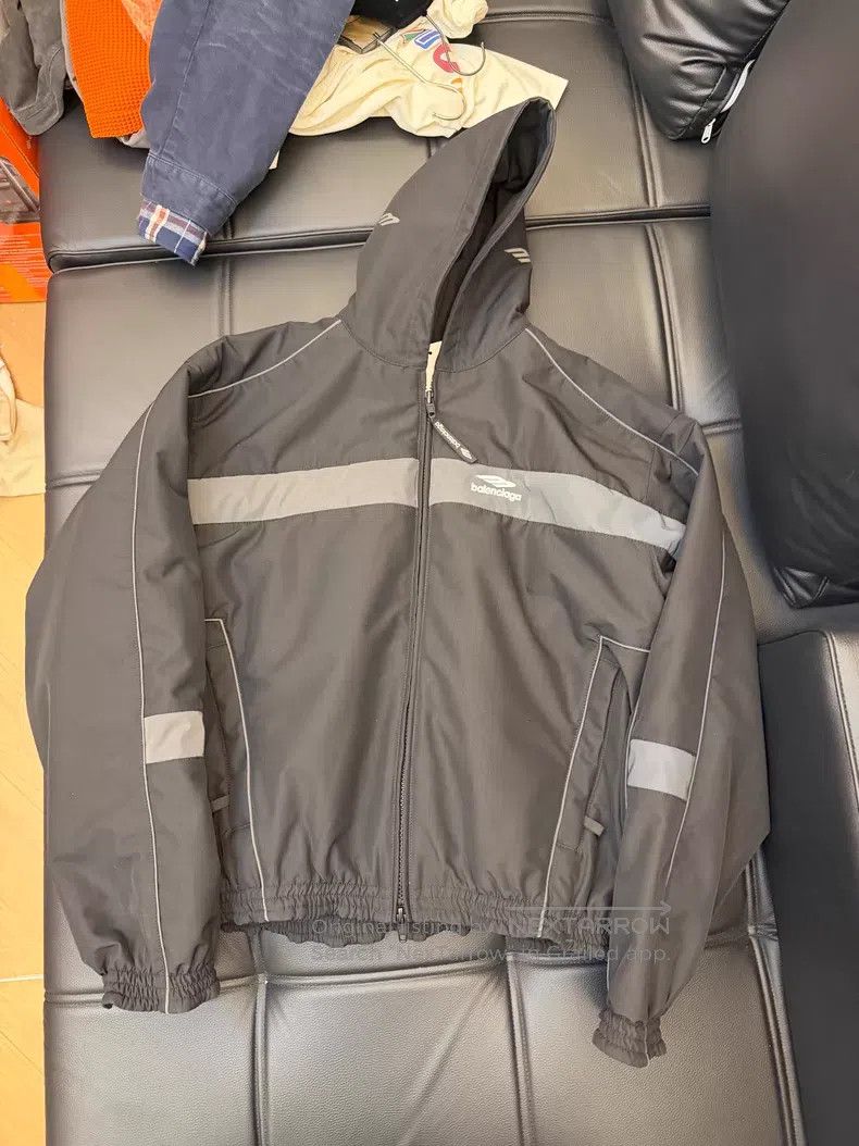 Balenciaga Balenciaga Zip-Up Hooded Printed Pattern Ski Jacket Size US XS / EU 42 / 0 - 1 Thumbnail