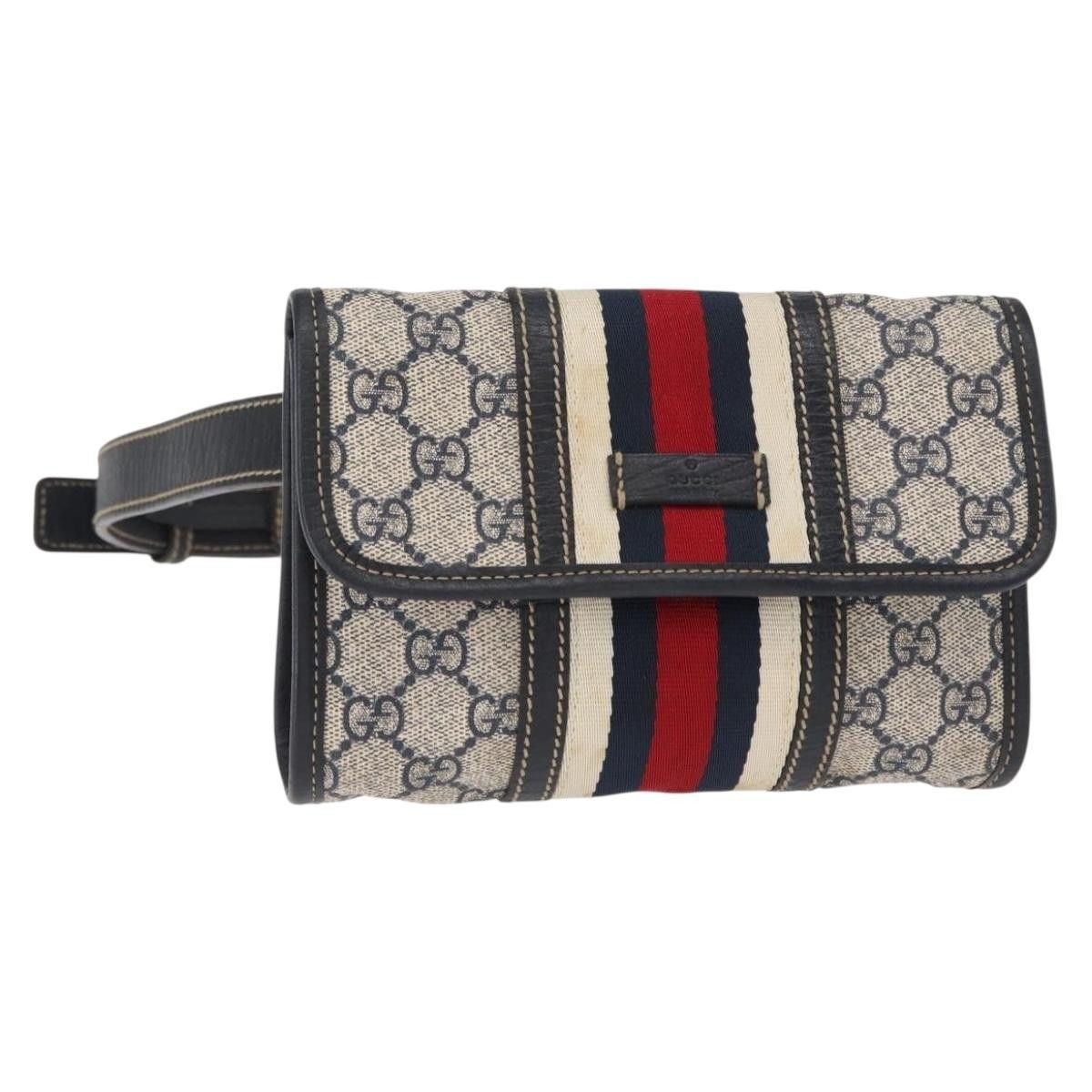 Gucci Gucci Vintage Web Belt Bag GG Coated Canvas Size ONE SIZE - 1 Thumbnail