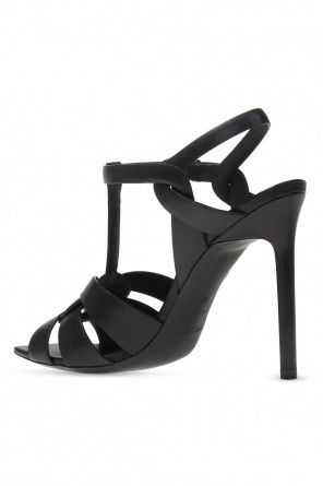 Saint Laurent Paris o1bcso1str1124 Tribute Sandals in Black Size US 5 / IT 35 - 3 Thumbnail