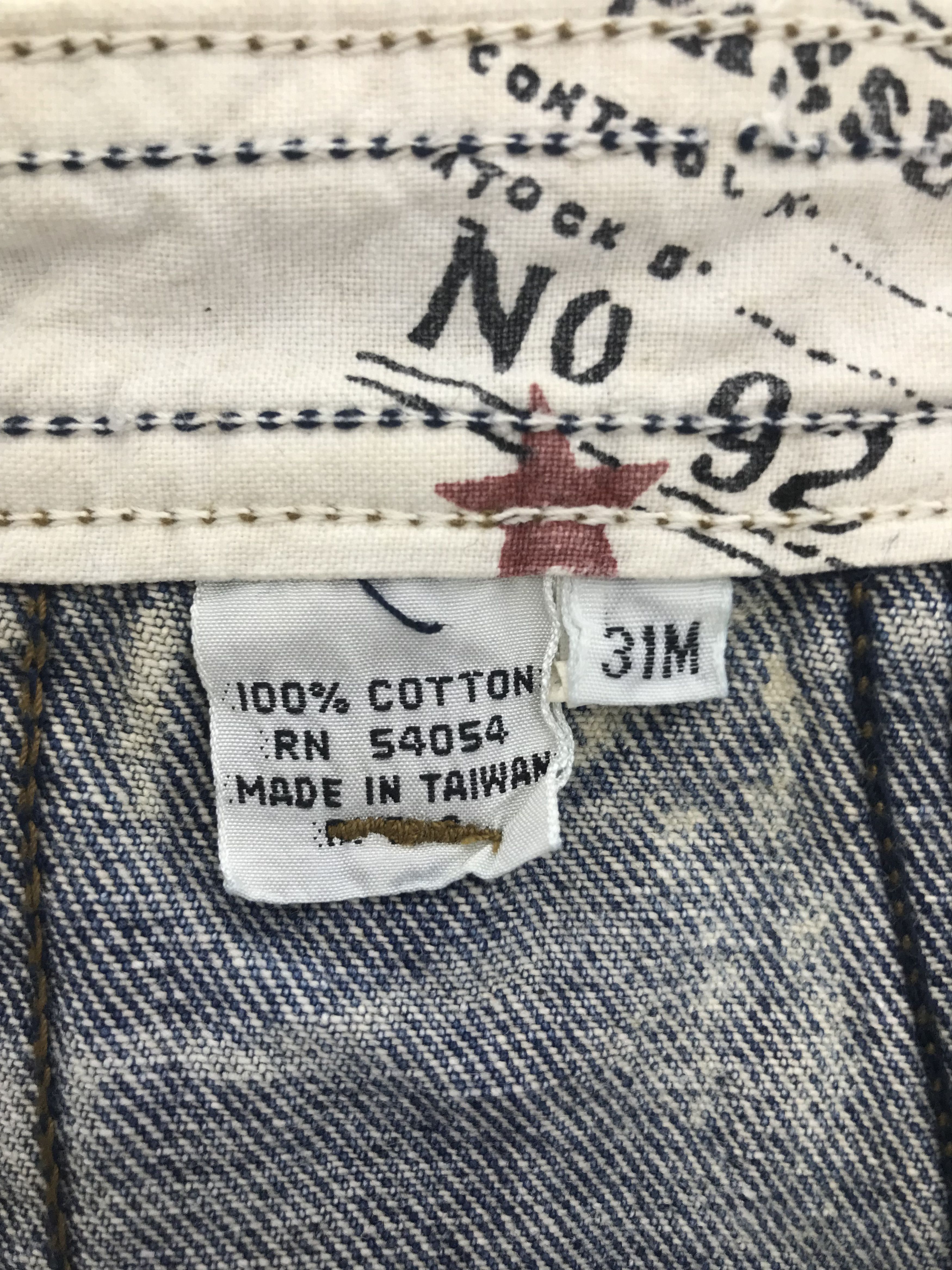 Bugle Boy Vintage Bugle Boy Acid Wash Jeans Size US 31 - 10 Thumbnail