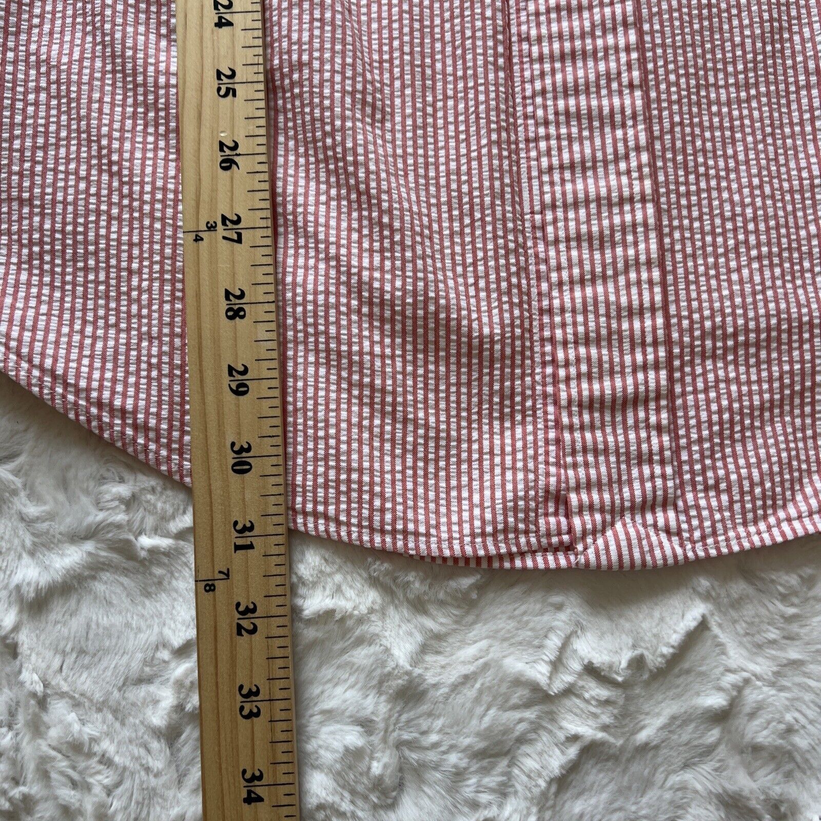 Ralph Lauren Ralph Lauren Shirt Men M Pink Striped Button Up Short Sleeve Size US M / EU 48-50 / 2 - 5 Thumbnail