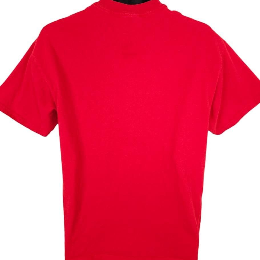 Vintage Vintage American Flag T Shirt Mens Size Large Red 90s Size US L / EU 52-54 / 3 - 3 Thumbnail