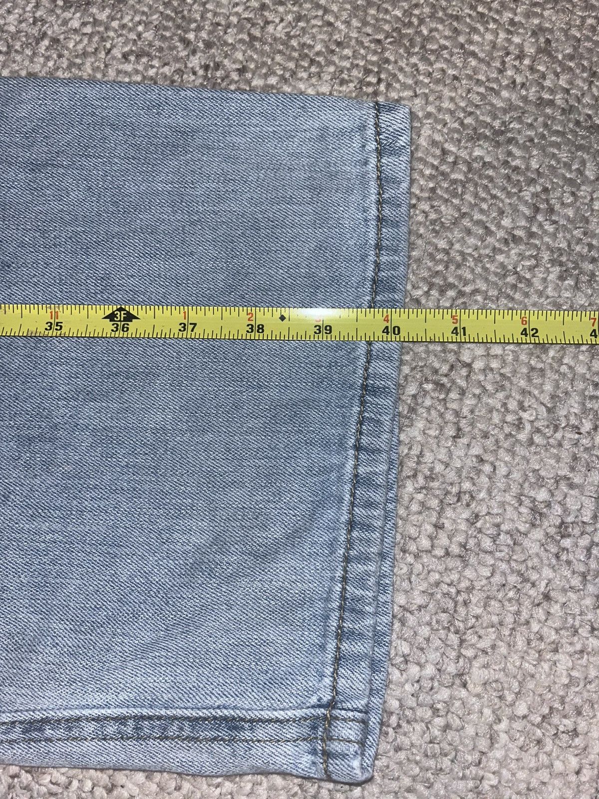 Japanese Brand × Vintage Baggy Denim jeans Size US 32 / EU 48 - 5 Thumbnail