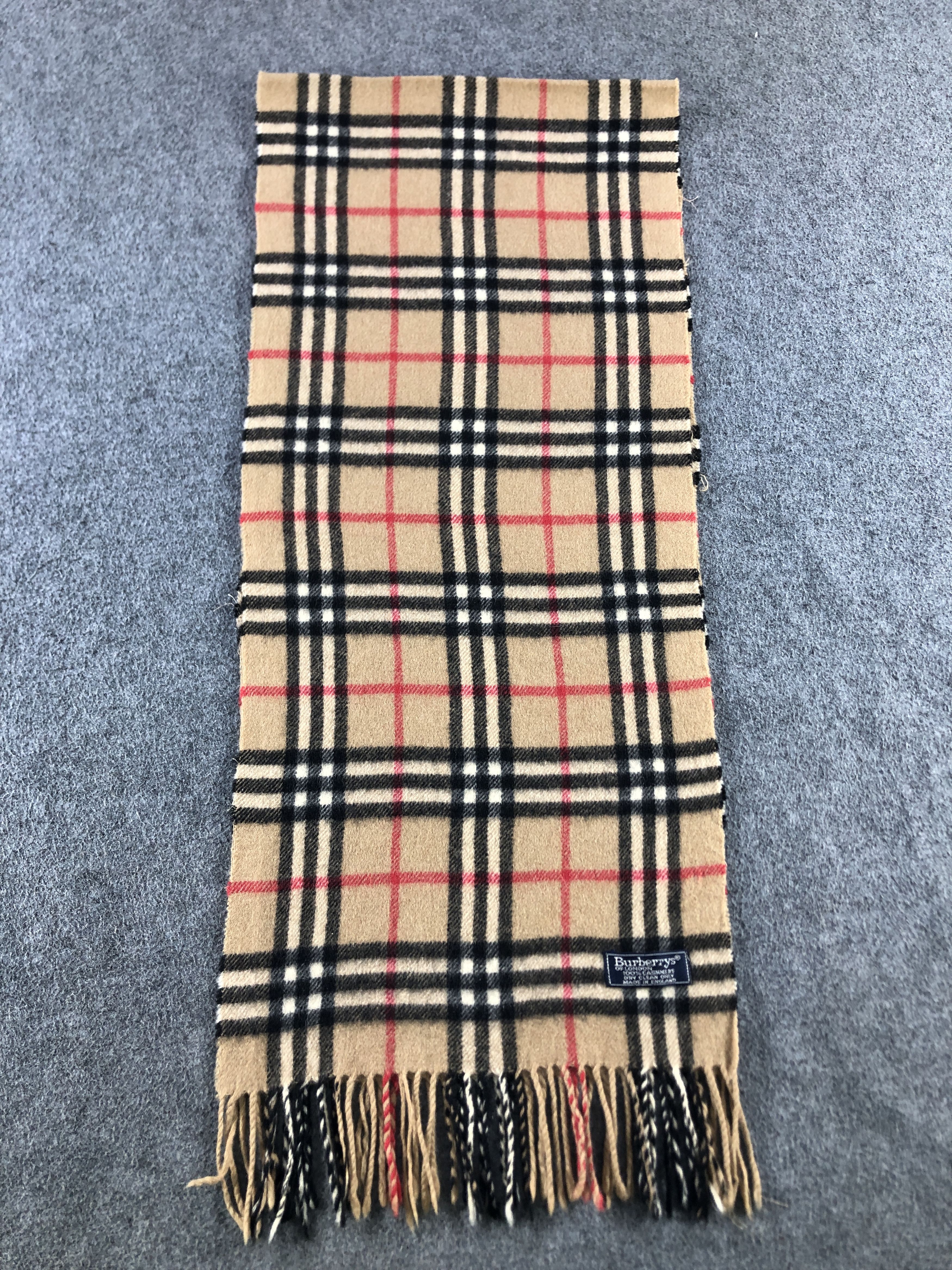 Burberry Burberry Cashmere Scarf / Muffler / Neckwear P788 Size ONE SIZE - 3 Thumbnail