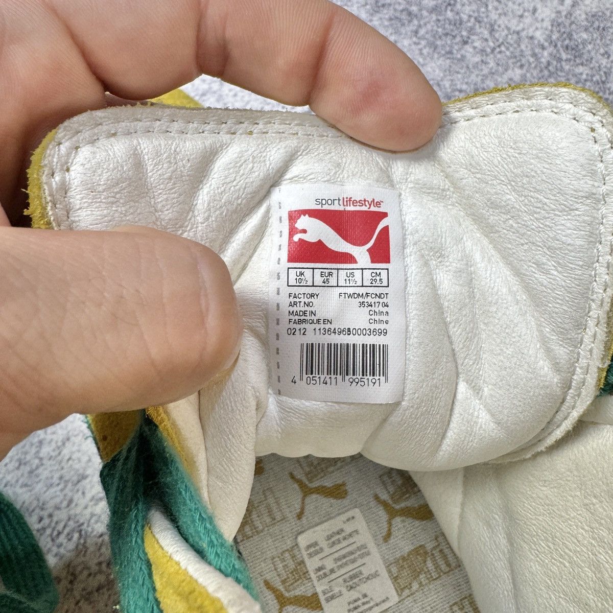 Designer × Puma Puma Suede Mid US11.5 UK10.5 EU45 Size US 11.5 / EU 44-45 - 11 Thumbnail