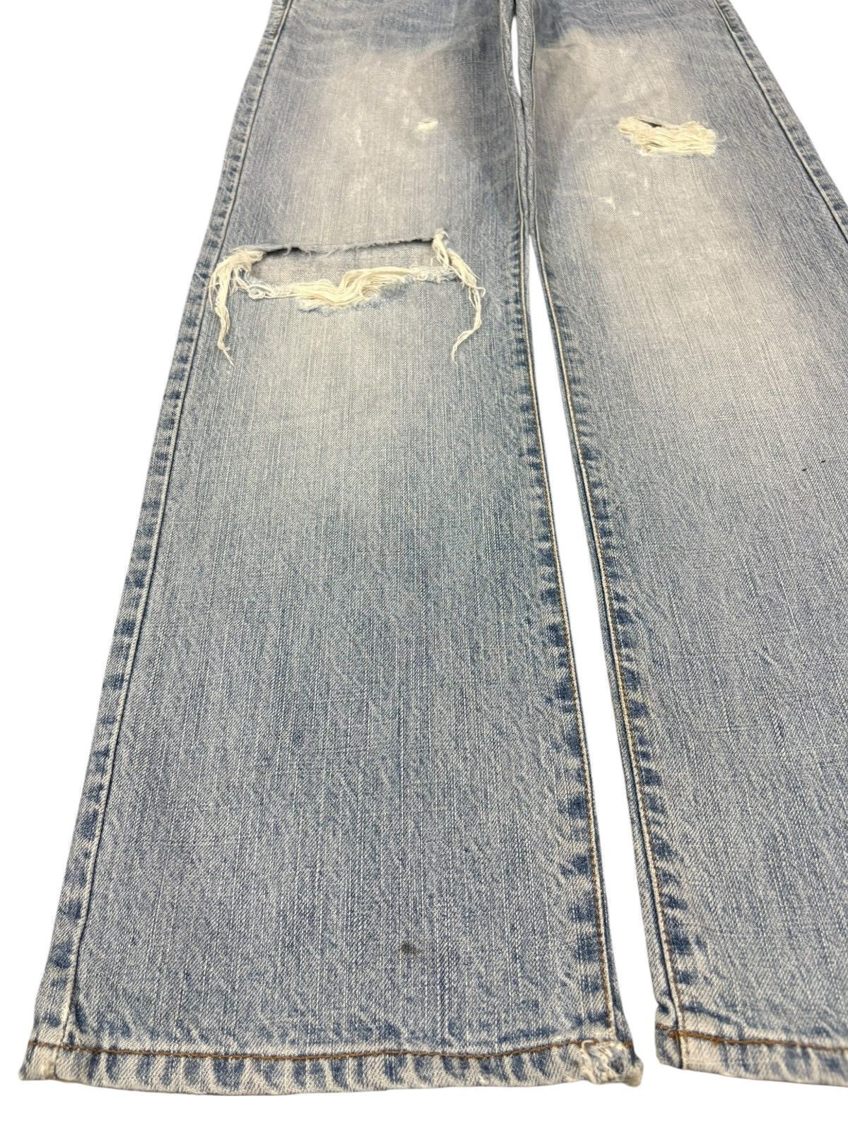 Japanese Brand Vintage Japanese Cocolulu Distressed Baggy Jeans Size 32" / US 10 / IT 46 - 6 Thumbnail