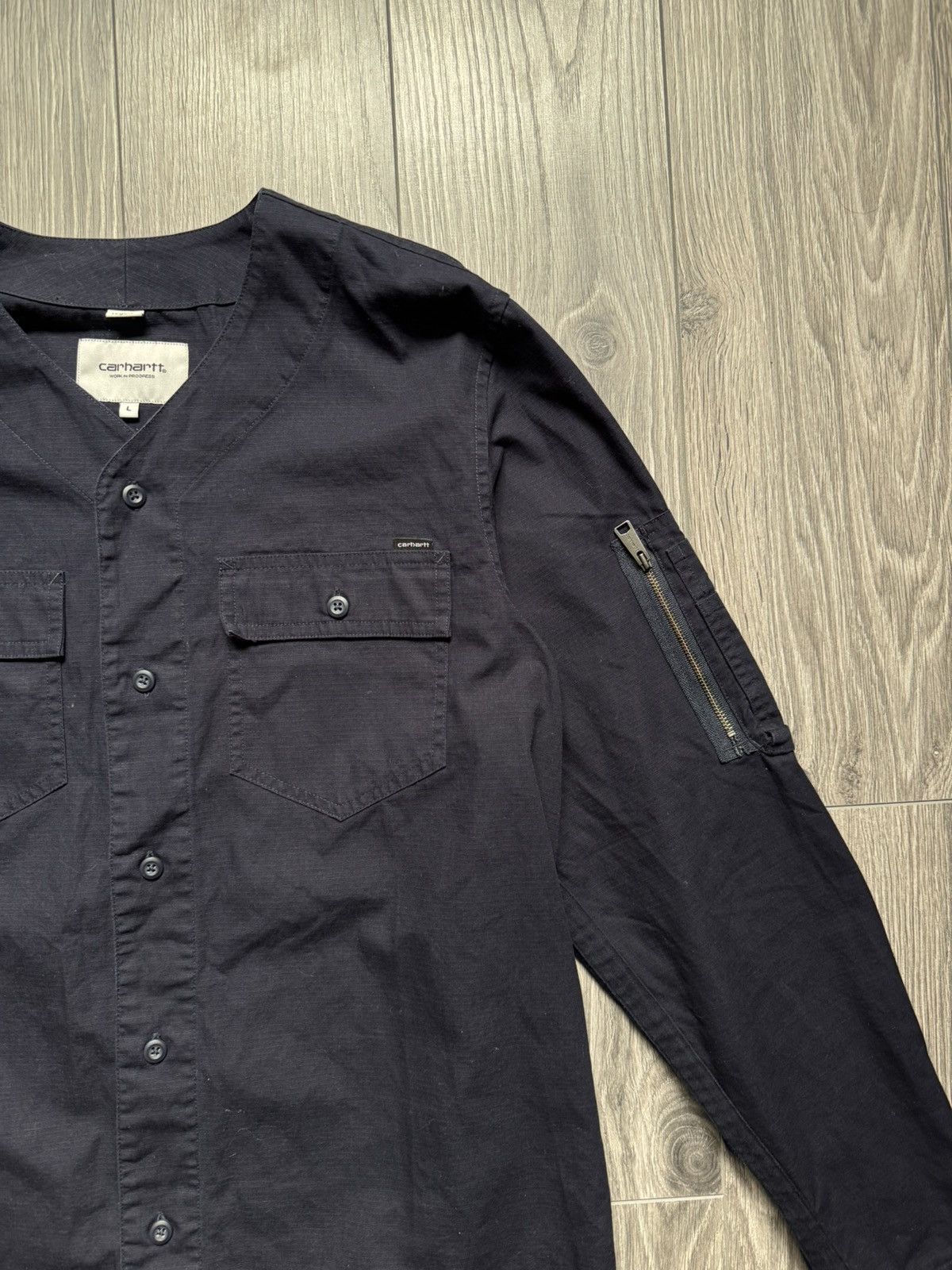Carhartt Carhartt L/S Pierre Shirt workwear Size US L / EU 52-54 / 3 - 6 Thumbnail