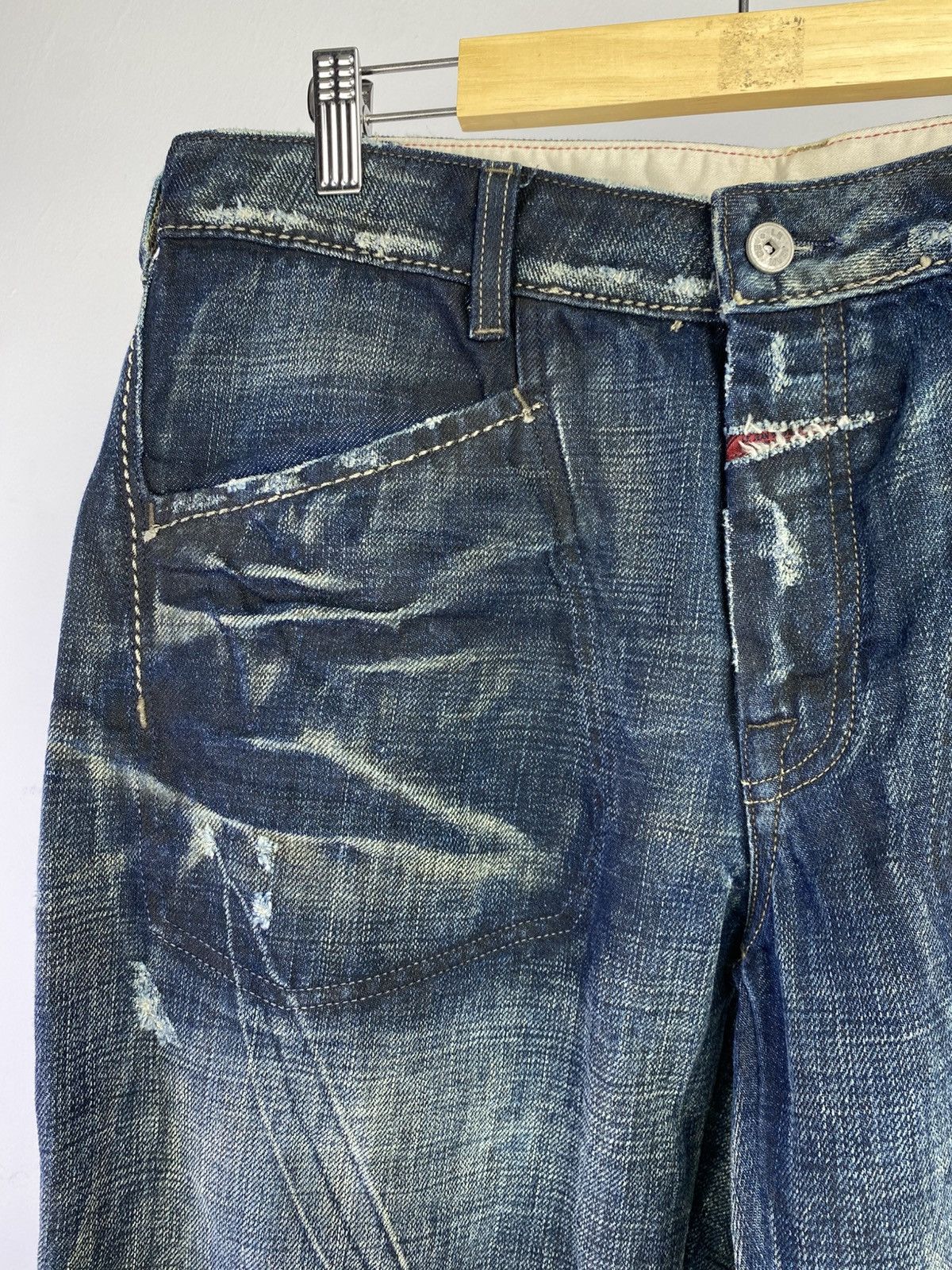 Marithe + Francois Girbaud Marithe Francois Girbaud Vintage Mudwash Denim Japan Size US 34 / EU 50 - 14 Thumbnail