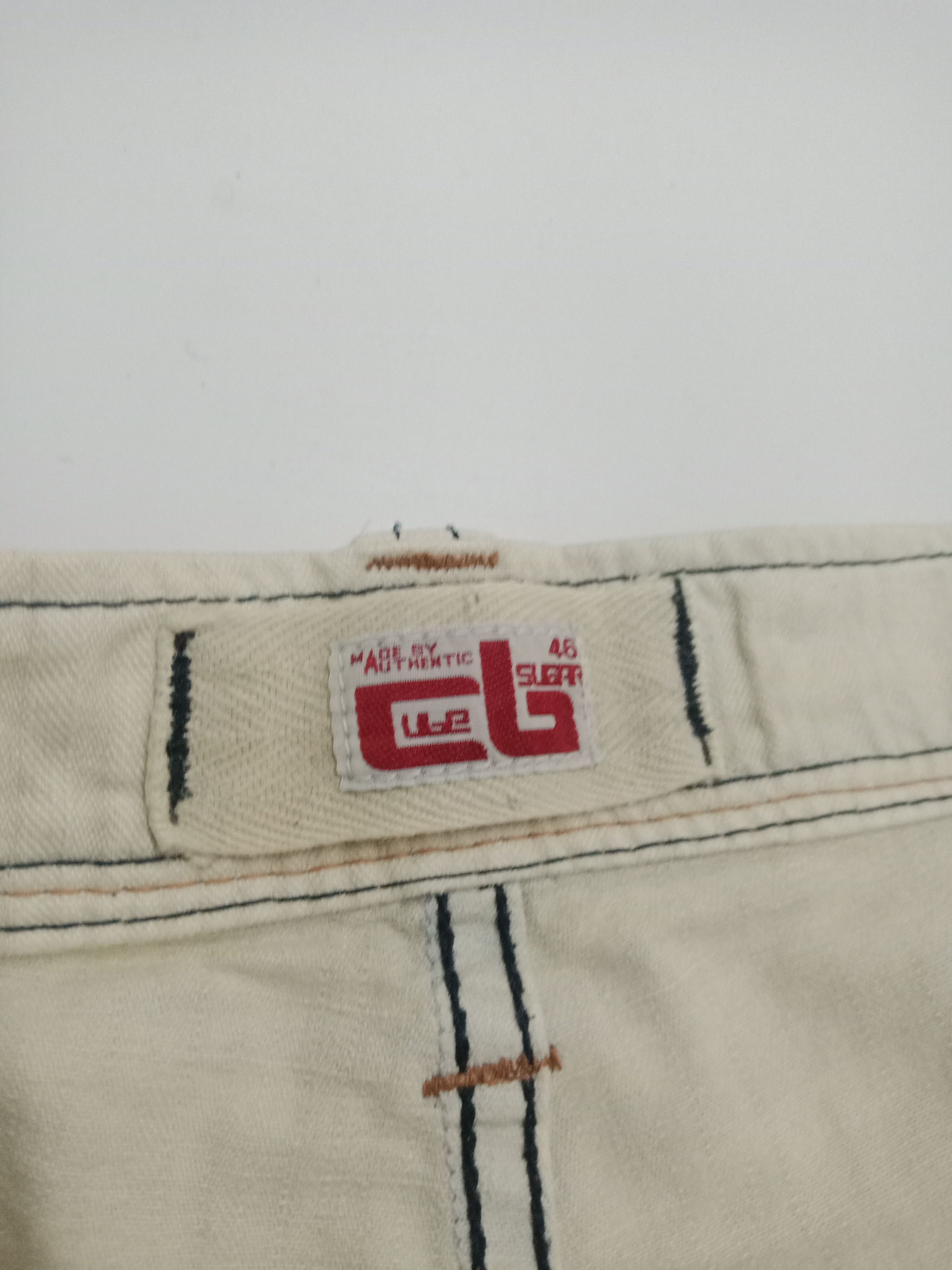 Japanese Brand Cube Sugar Prisoner Stripes Pants #P1 Size US 31 - 7 Thumbnail