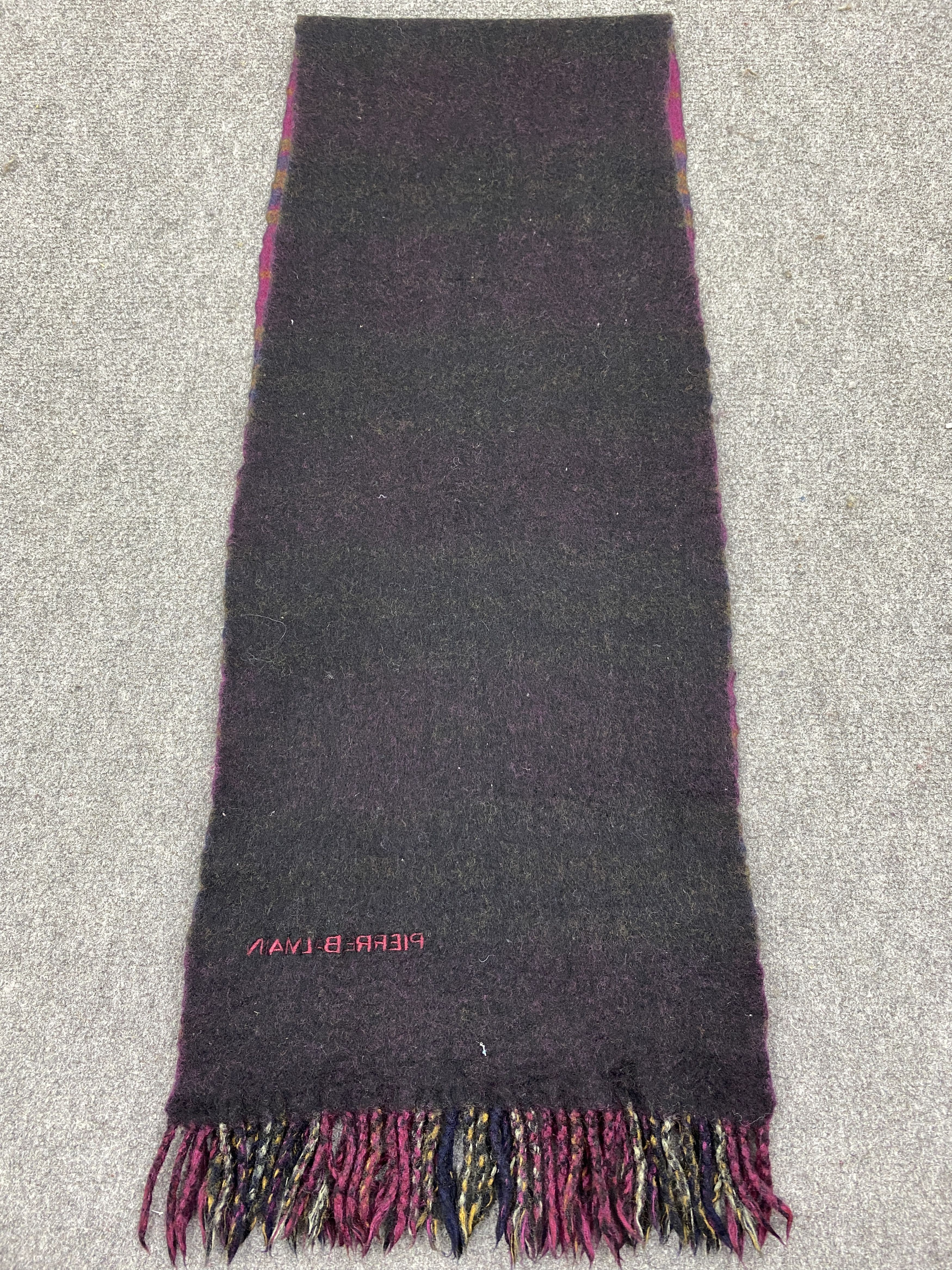 Other Pierre Balmain Wool Scarf / Muffler / Neckwear SC0279 Size ONE SIZE - 7 Thumbnail