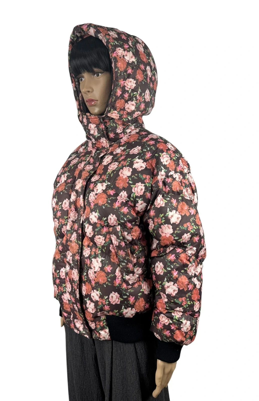 The Kooples The Kooples Down Puffer Jacket Full Printed Floral size 1 Size S / US 4 / IT 40 - 9 Thumbnail