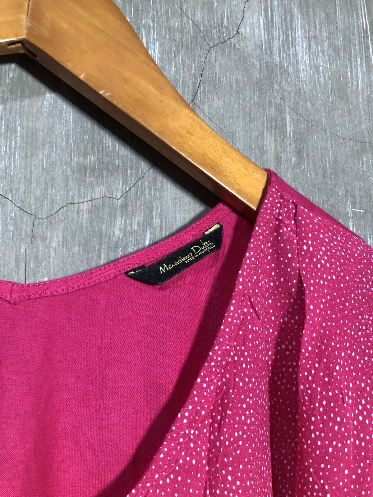 Designer × Japanese Brand × Massimo Dutti Massimo Dutti Pink Tshirt Size S / US 4 / IT 40 - 4 Thumbnail
