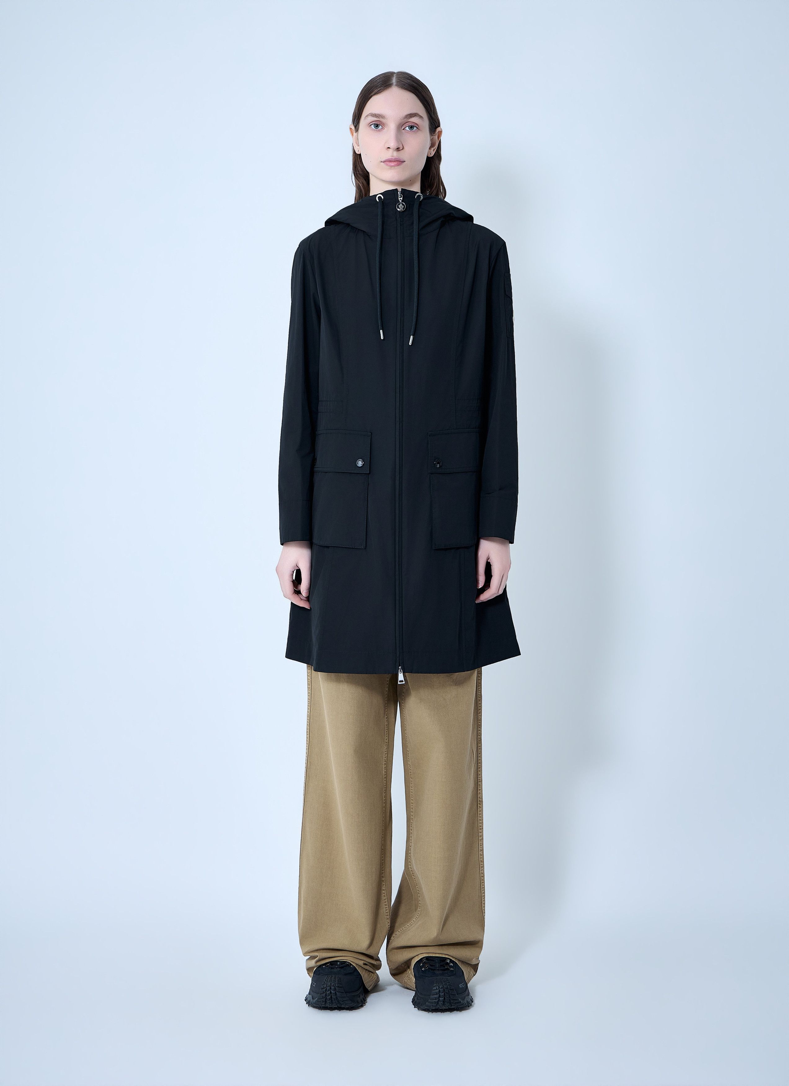 Moncler Laerte Long Parka Size XL / US 12-14 / IT 48-50 - 1 Thumbnail