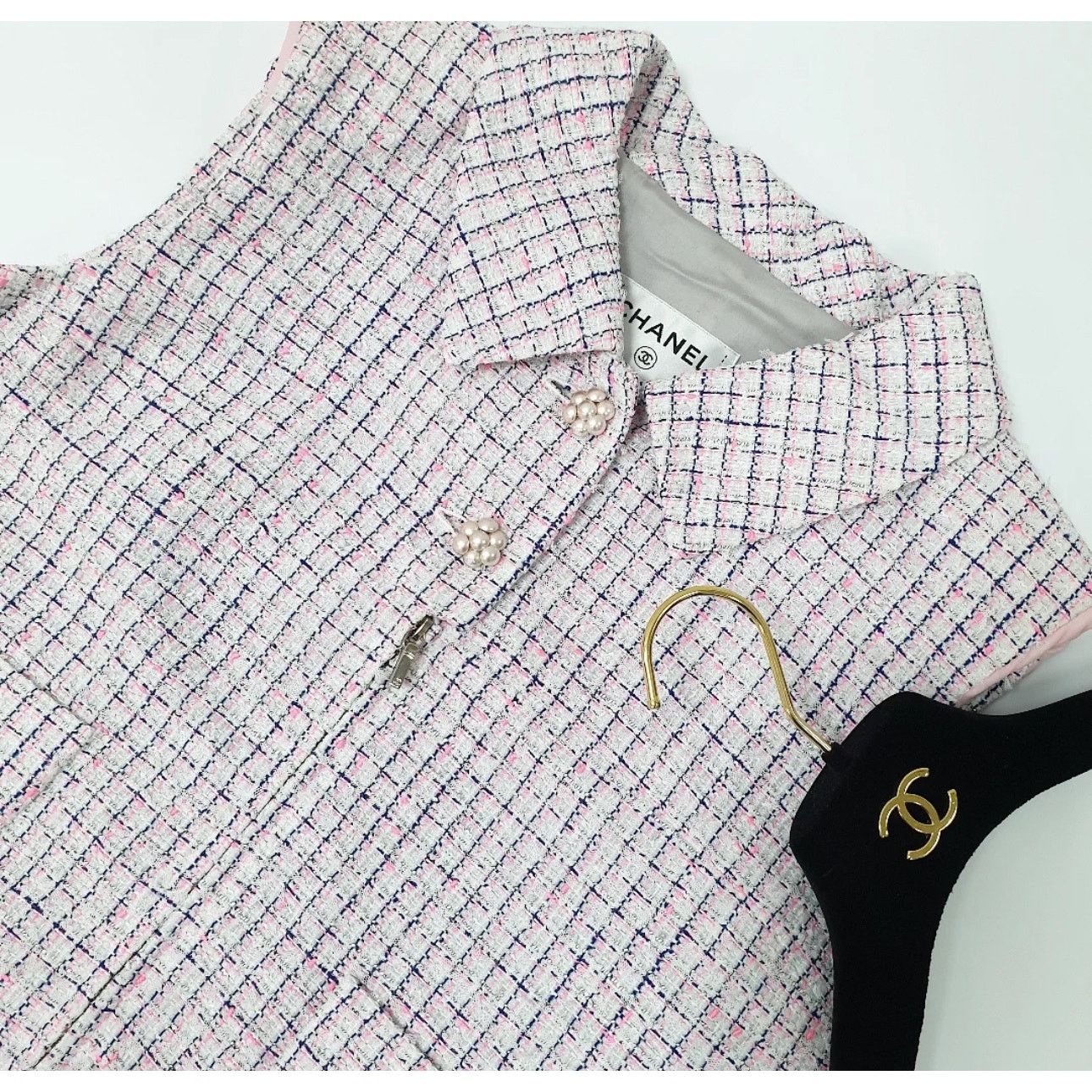 Chanel Chanel 2017 Sleevless Tweed Dress. Sz.40 Size M / US 6-8 / IT 42-44 - 6 Thumbnail