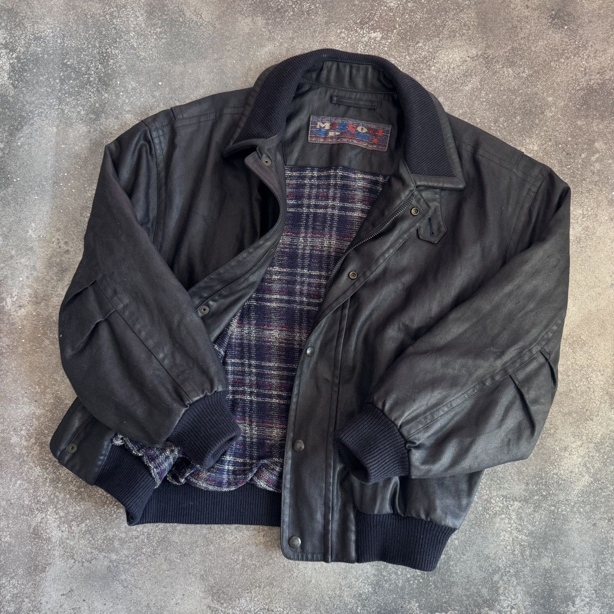 Missoni 90s MISSONI Sport Vintage Bomber Jacket Size US M / EU 48-50 / 2 - 1 Thumbnail