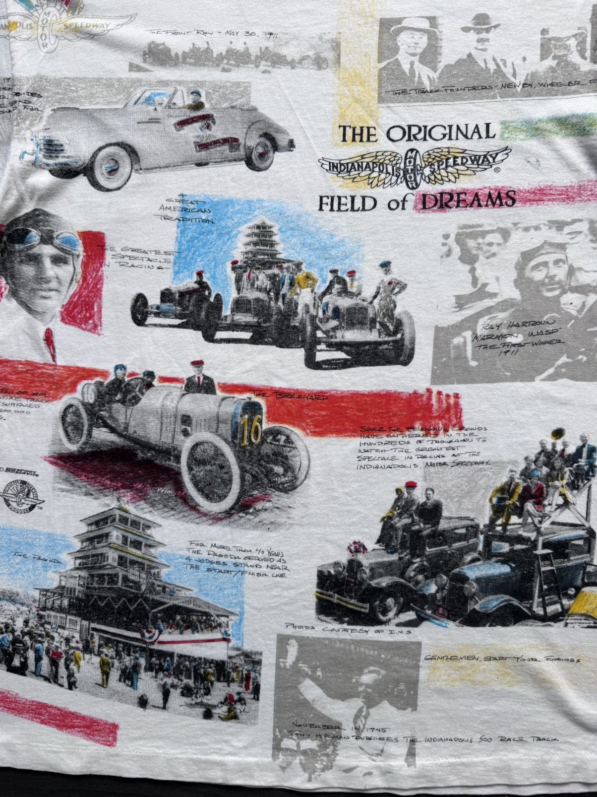 Vintage Vintage Indianapolis Motor Speedway AOP Size US L / EU 52-54 / 3 - 11 Thumbnail