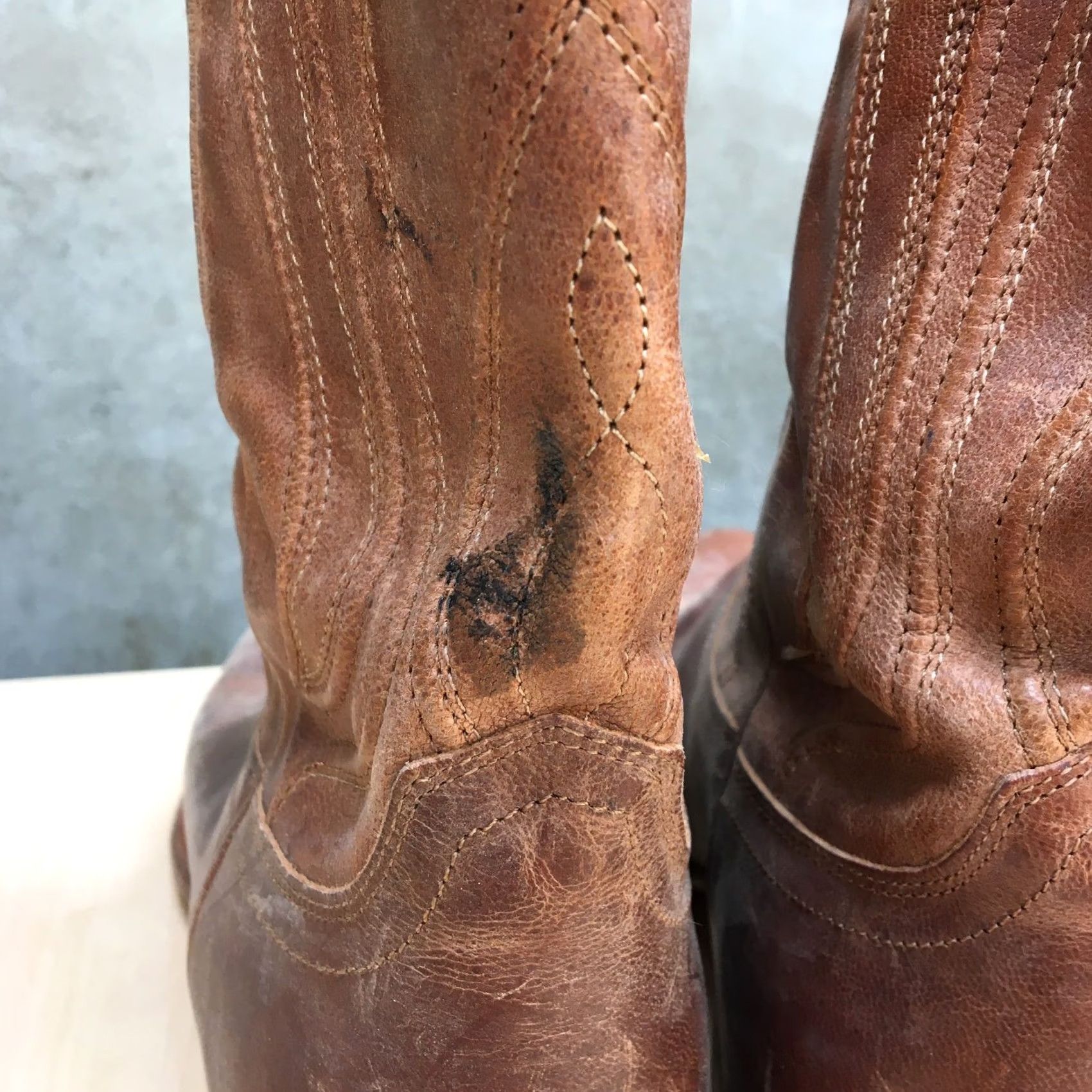Tecovas Tecovas The Cartwright Cowboy Western Boots Mens 11.5 D Scotch Brown Cowhide Size US 12 / EU 45 - 7 Thumbnail