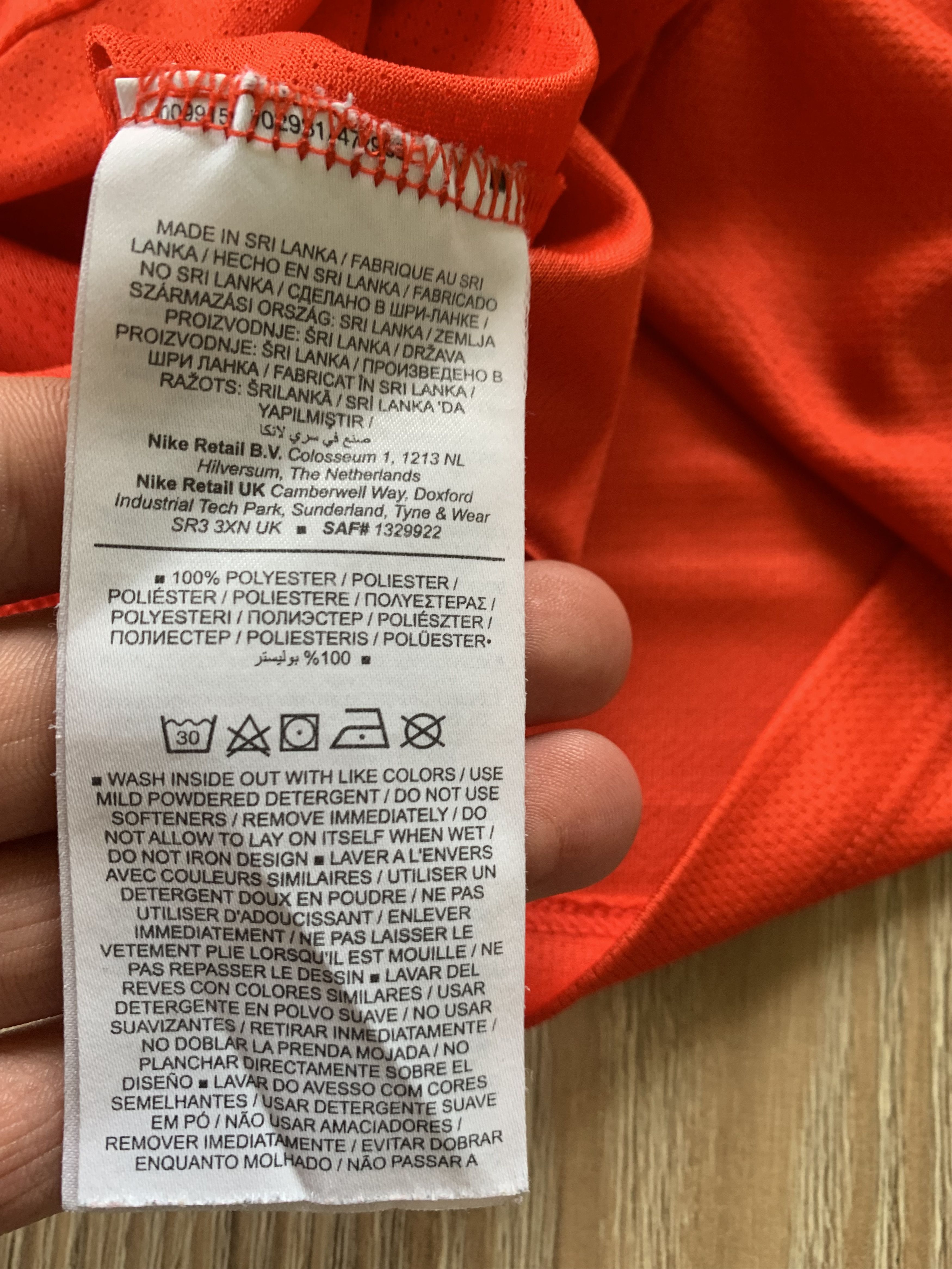 Nike Nike Dri Fit Training T Shirt Size US S / EU 44-46 / 1 - 7 Thumbnail