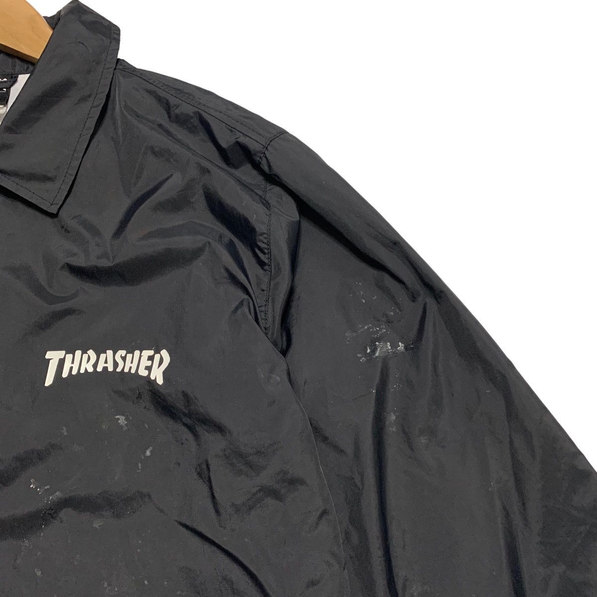 Thrasher Thrasher Skateboard Magazine Big Logo Nylon Jacket Size US M / EU 48-50 / 2 - 10 Thumbnail