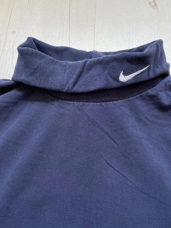 Nike Nike Vintage 2004 Y2K Turtleneck Navy Rare Sz XL Size US XL / EU 56 / 4 - 3 Thumbnail