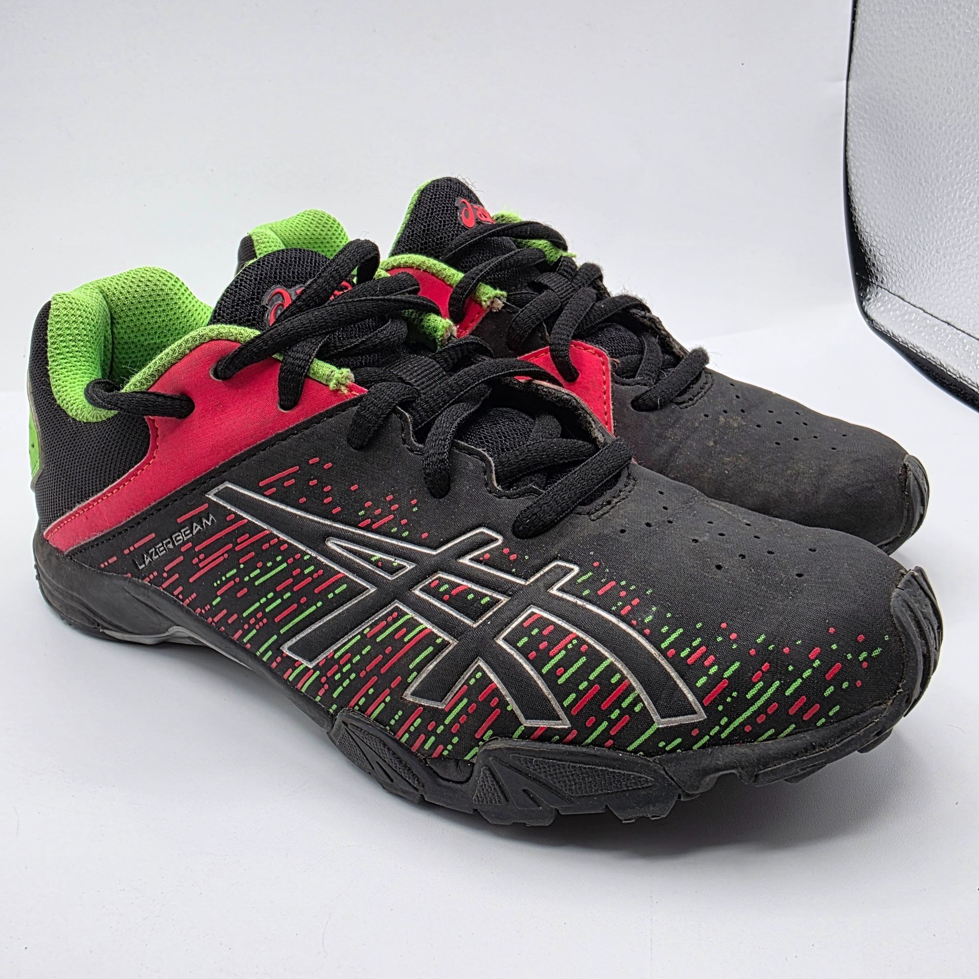 Asics Asics Lazerbeam SH Womens Size 5.5 Black Athletic Sample Sho Size US 5.5 / IT 35.5 - 1 Thumbnail