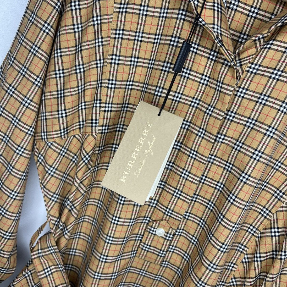 Burberry BURBERRY Nova Check Shirt Dress BRAND NEW Size S / US 4 / IT 40 - 6 Thumbnail