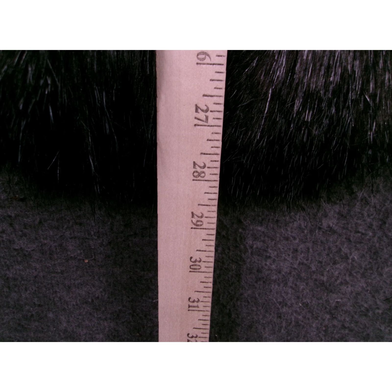 Vintage Jaclyn Smith Collection Vest L Faux Fur Black Gray Sleeveless Lined Cozy Womens Size L / US 10 / IT 46 - 5 Thumbnail