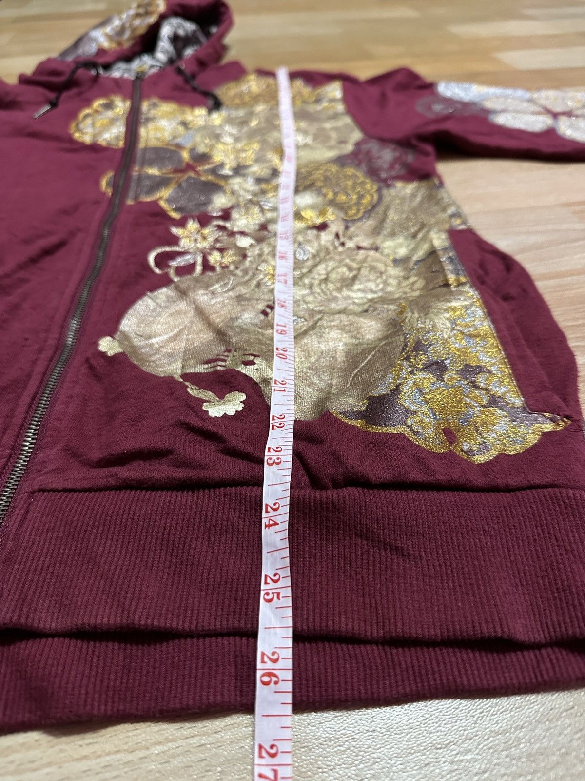 Japanese Brand Rare 🔥 Flowers Sukajan Hoodie Design Size US M / EU 48-50 / 2 - 17 Thumbnail