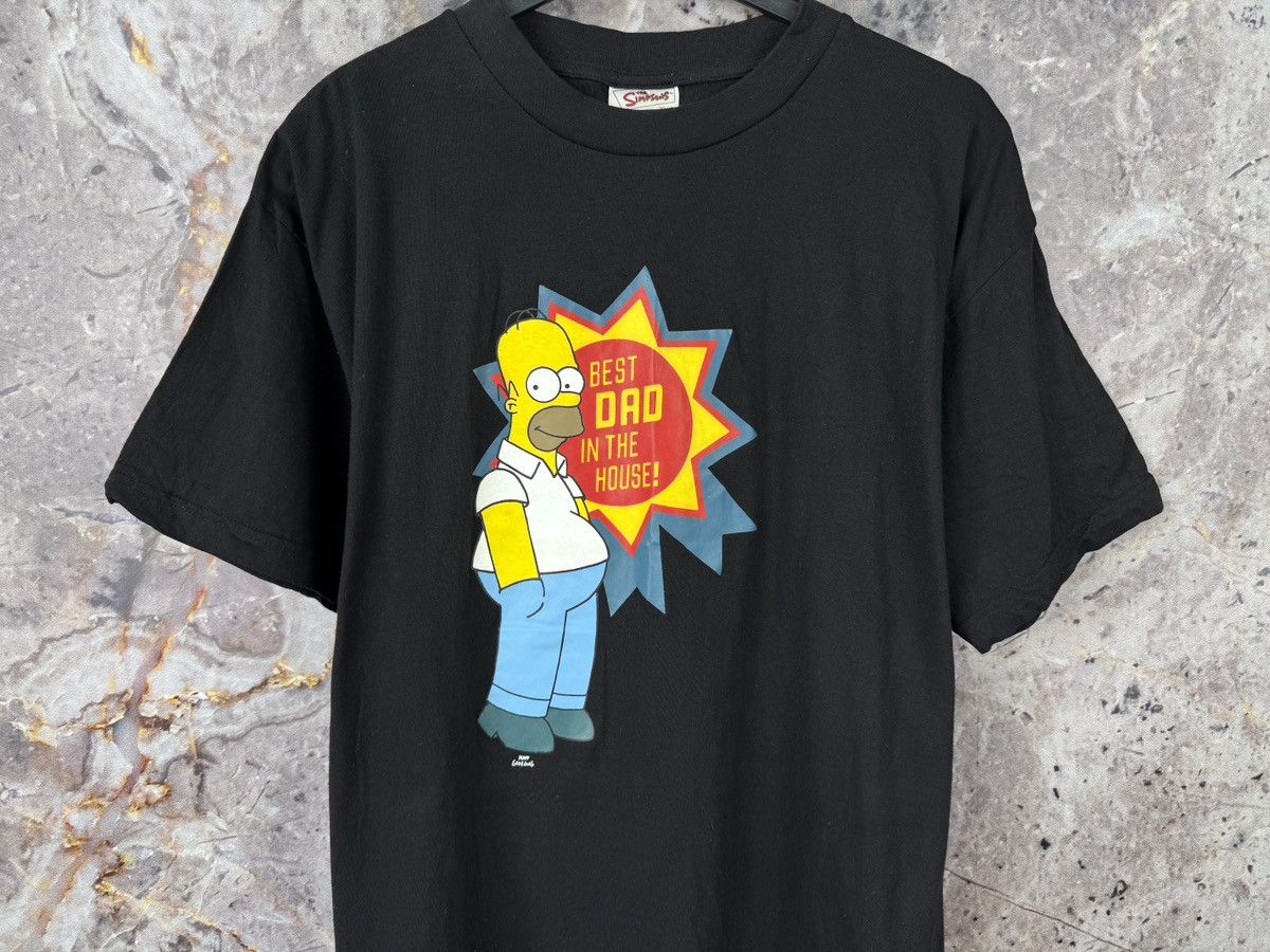 Vintage Men’s The Simpsons 2003 Best Dad T-Shirt Size XL Size US XL / EU 56 / 4 - 3 Thumbnail