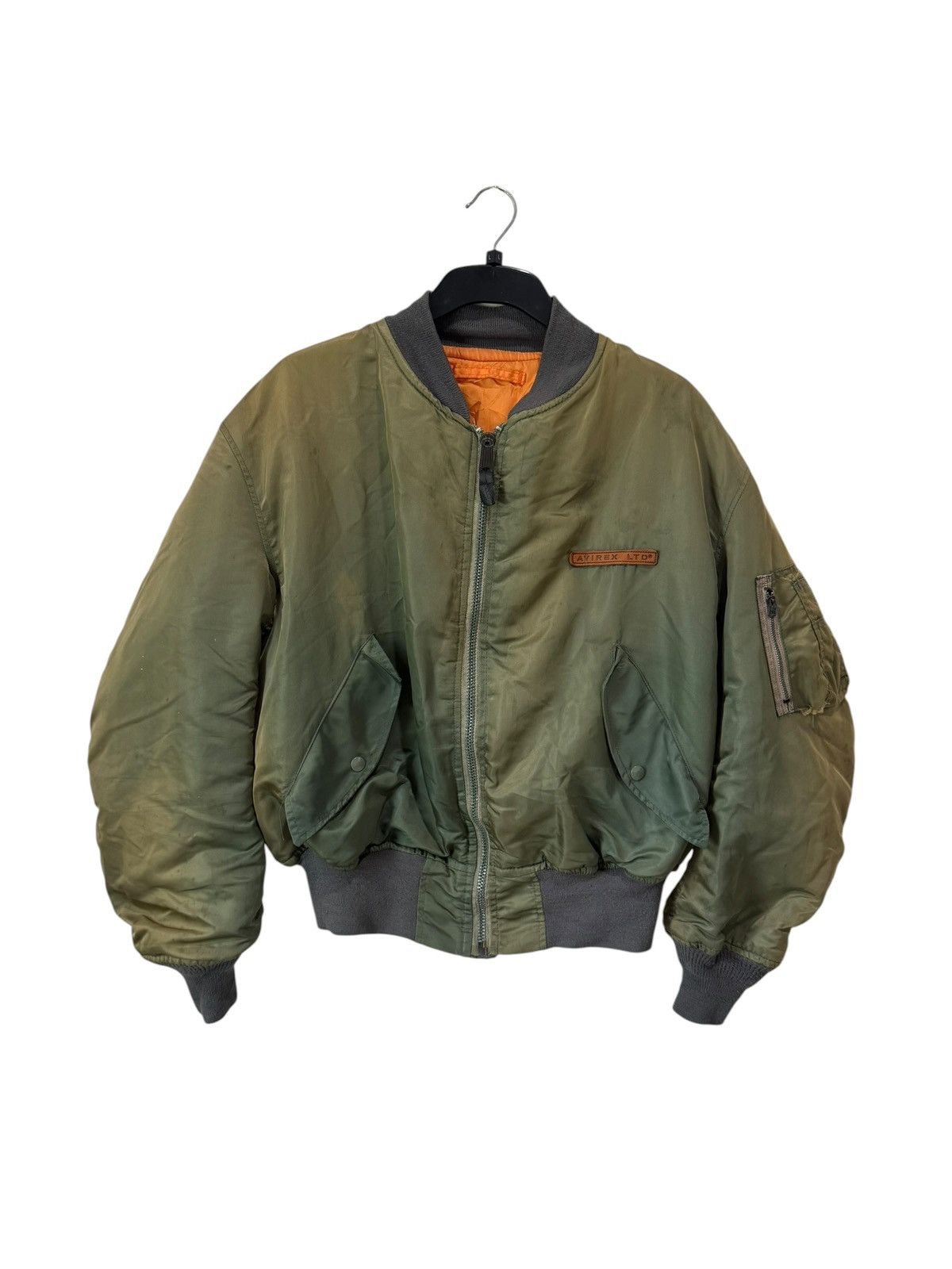 Avirex AVIREX BOMBER JACKET DISTRESS STYLE REVERSIBLE TYPE Size US M / EU 48-50 / 2 - 1 Thumbnail