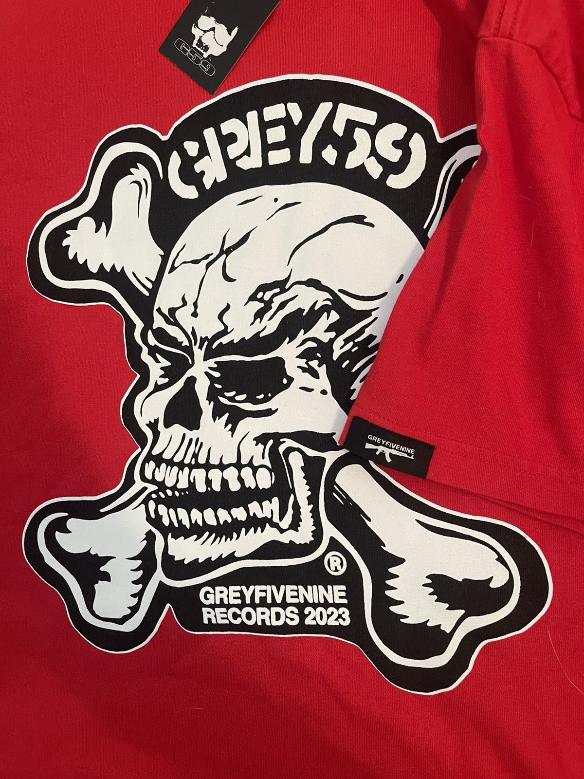 G59 Records $uicideboy$ Skull and Crossbones Tee 2023 Size US L / EU 52-54 / 3 - 2 Thumbnail