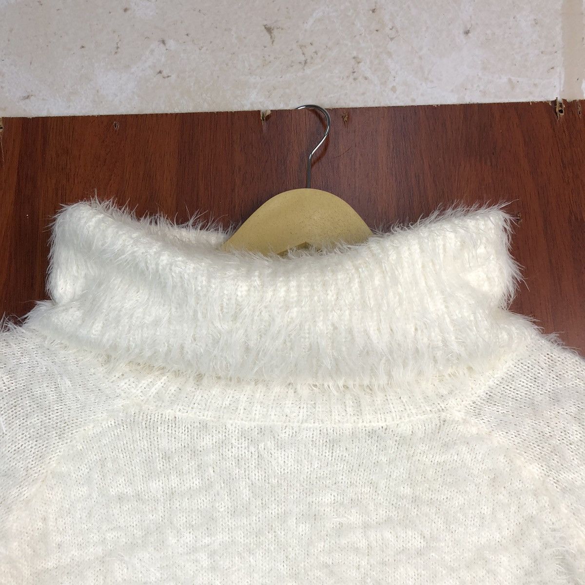 Aran Isles Knitwear Shag Shaggy Fur Mohair 033 J.Ferry Knitwear #939 Size M / US 6-8 / IT 42-44 - 4 Thumbnail