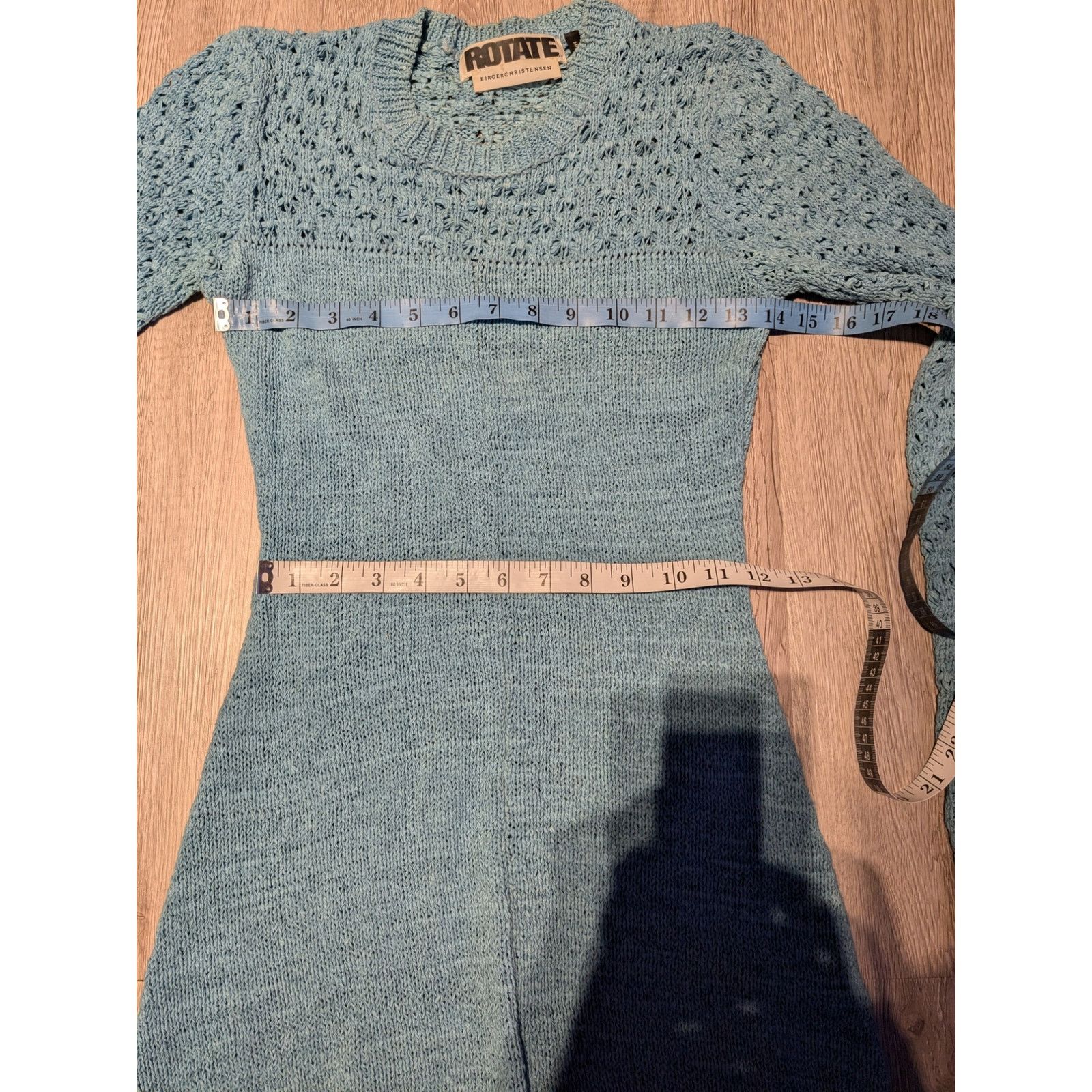 ROTATE Rotate Birger Christensen- Iveta Knit Dress / S-M / Blue Size S / US 4 / IT 40 - 10 Thumbnail