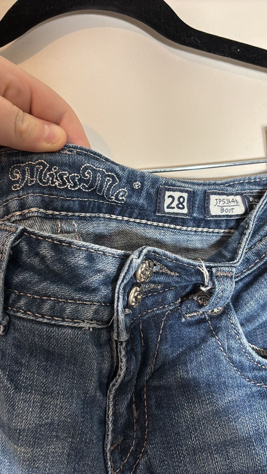 Miss Me Miss Me Bootcut Flare Jeans Size 29" - 3 Thumbnail