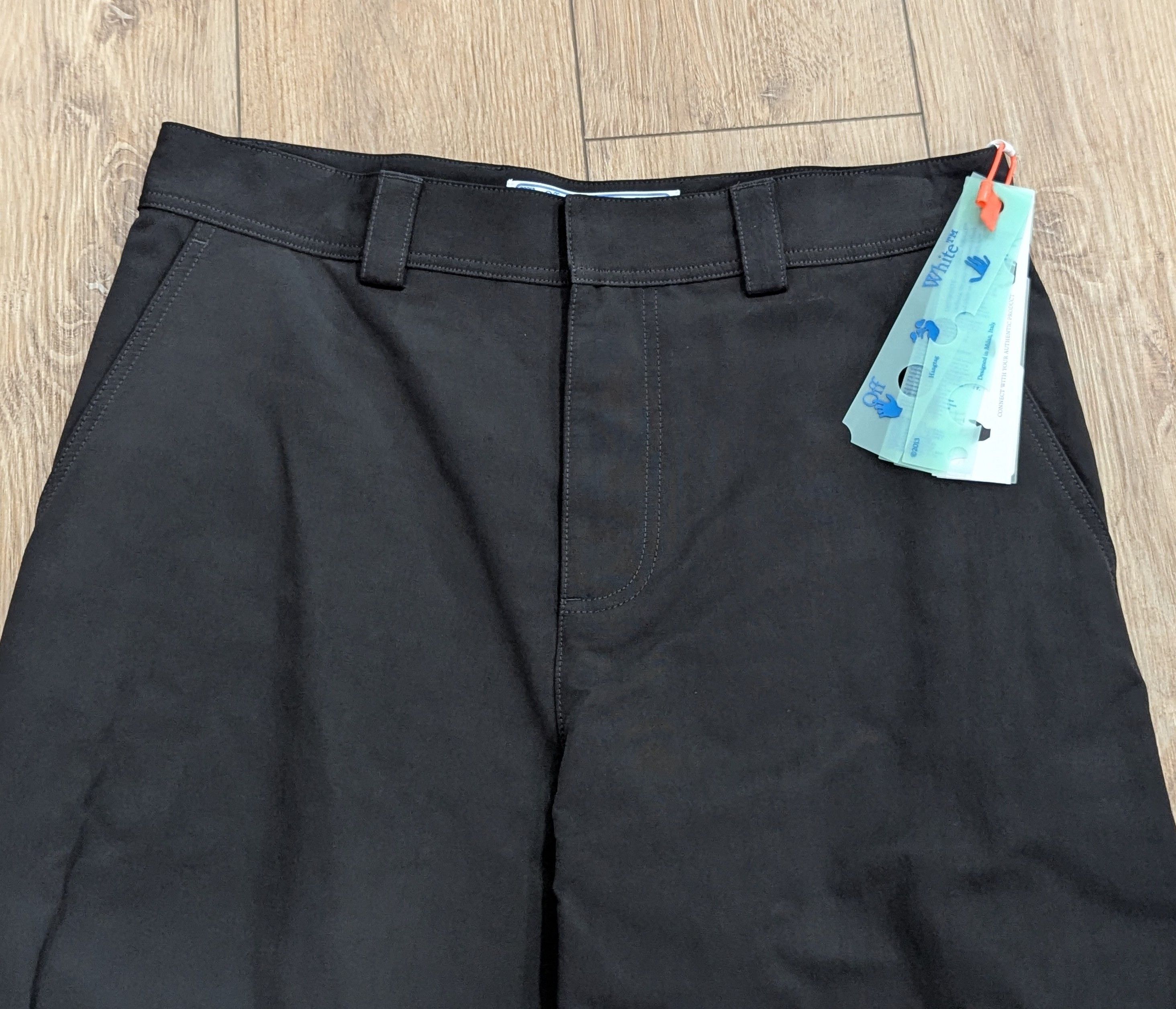 Off-White OFF-WHITE Double Layer Carpenter Pants Black Medium Size US 32 / EU 48 - 2 Thumbnail