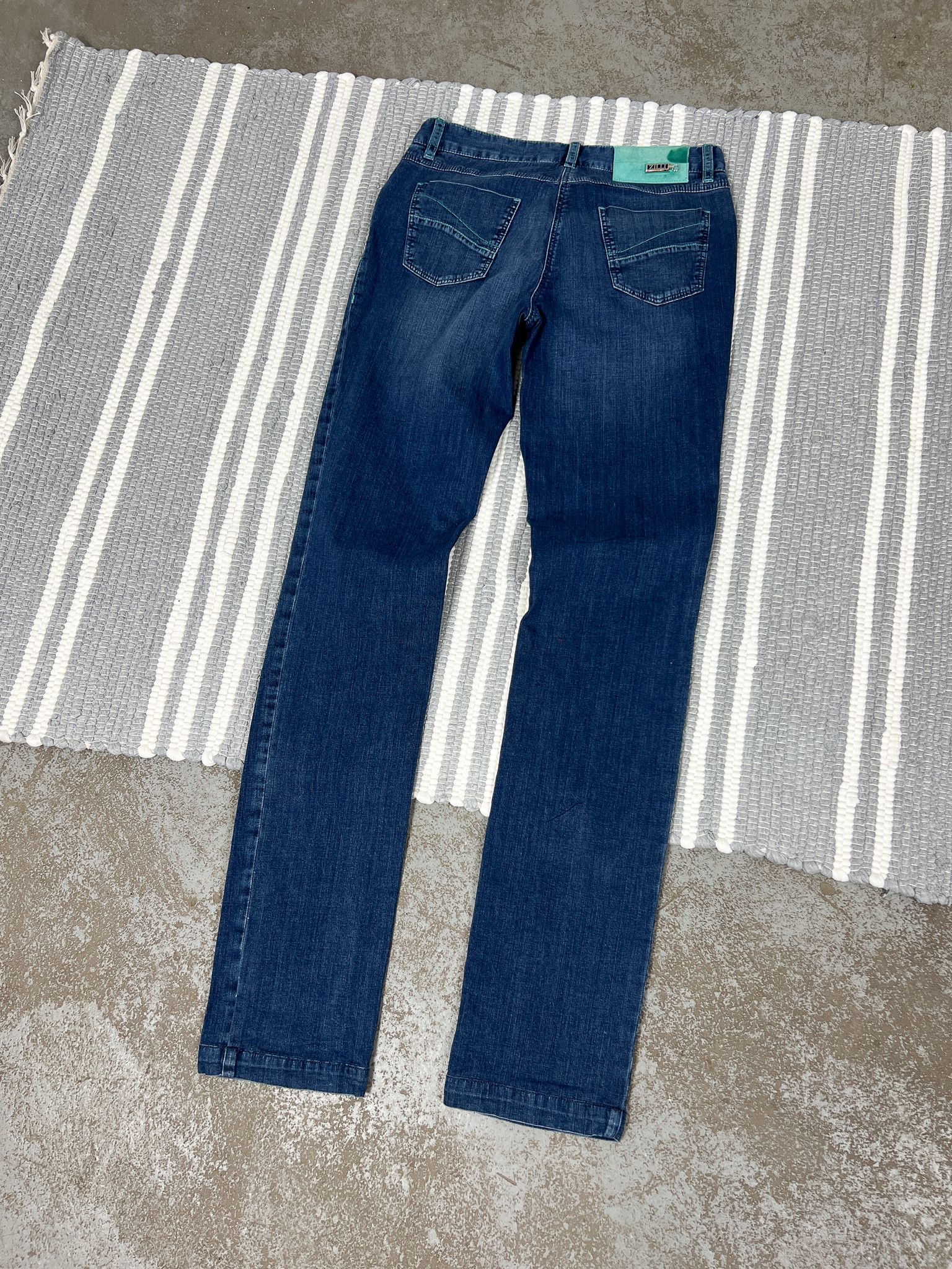 Zilli Zilli Blue Denim Pants Jeans Size 27" / US 4 / IT 40 - 2 Thumbnail
