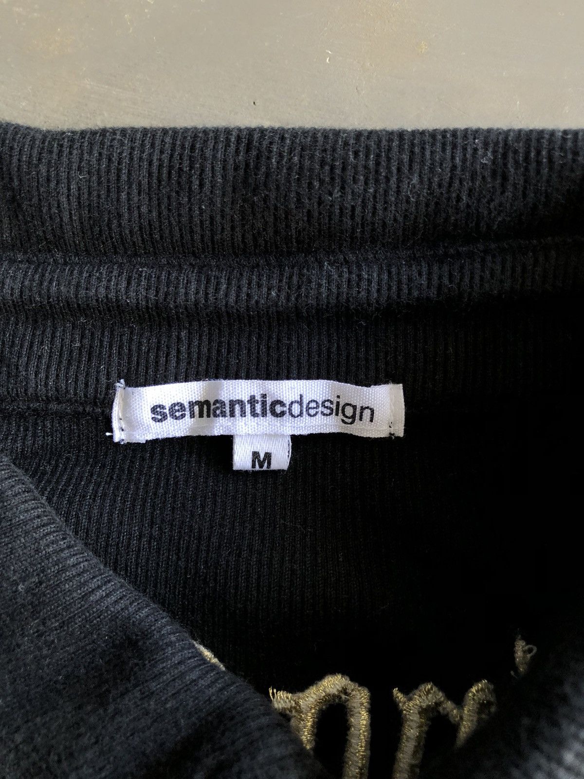 If Six Was Nine × Le Grande Bleu (L.G.B.) × semanticdesign Semantic Design "Finding Shinning" crazy Y2K Size M / US 6-8 / IT 42-44 - 5 Thumbnail