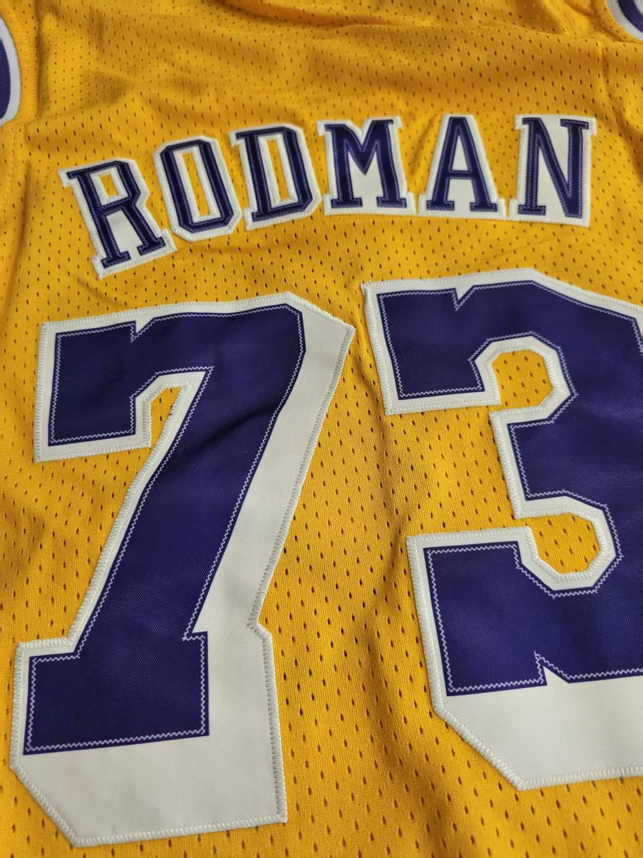 NBA Angeles Lakers #73 Dennis Rodman Jersey Size US M / EU 48-50 / 2 - 3 Thumbnail