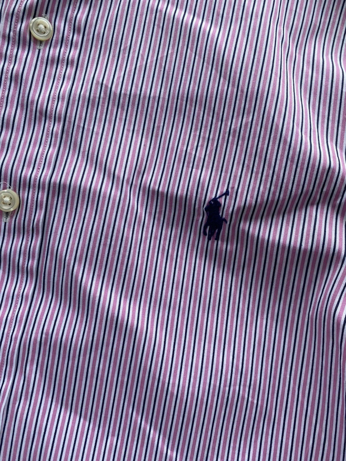 Polo Ralph Lauren Polo Ralph Luaren Stripe Long Sleeve Button Up Shirt Size M / US 6-8 / IT 42-44 - 2 Thumbnail